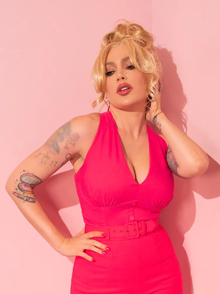 FINAL SALE - True Romance Top in Candy Pink - Vixen by Micheline Pitt nature hug