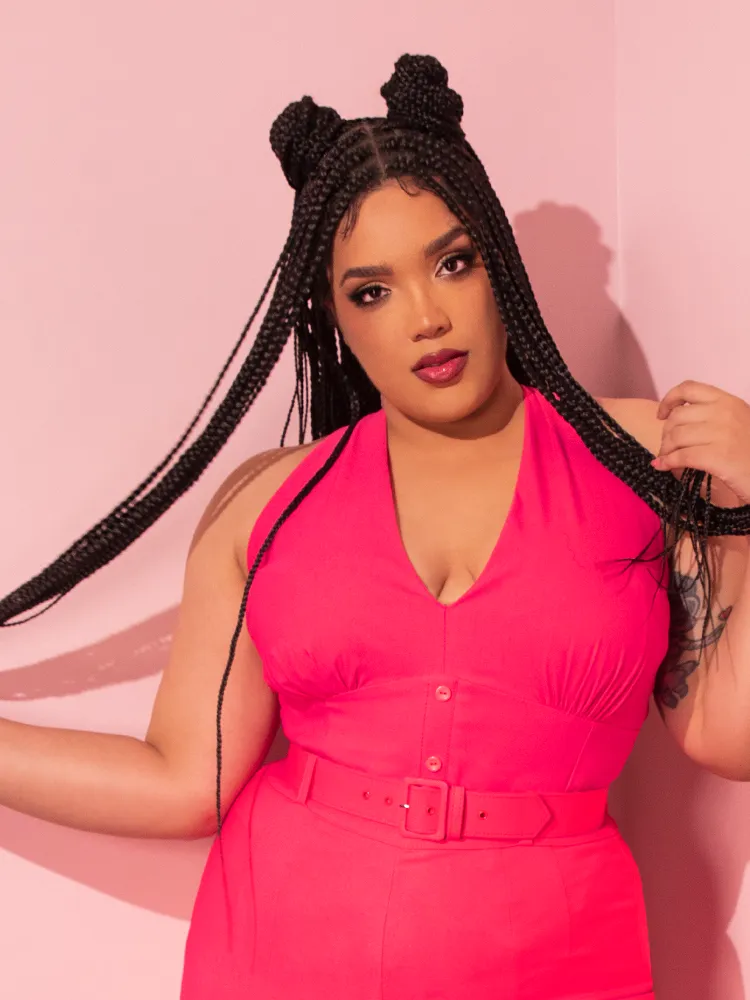 FINAL SALE - True Romance Top in Candy Pink - Vixen by Micheline Pitt nature hug
