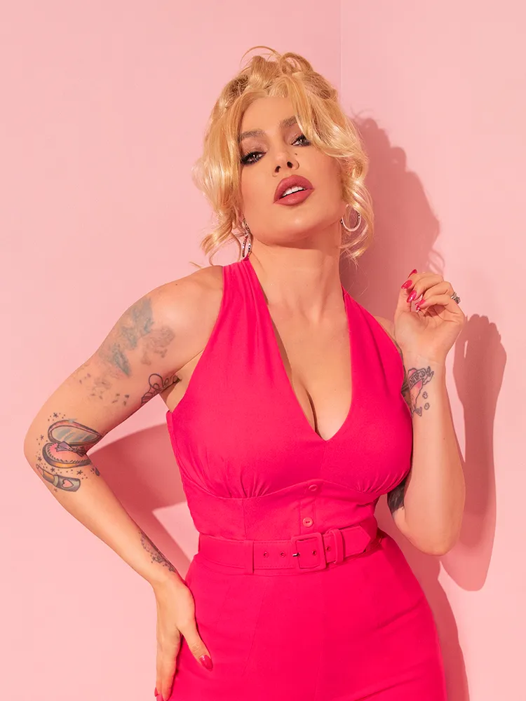 FINAL SALE - True Romance Top in Candy Pink - Vixen by Micheline Pitt nature hug