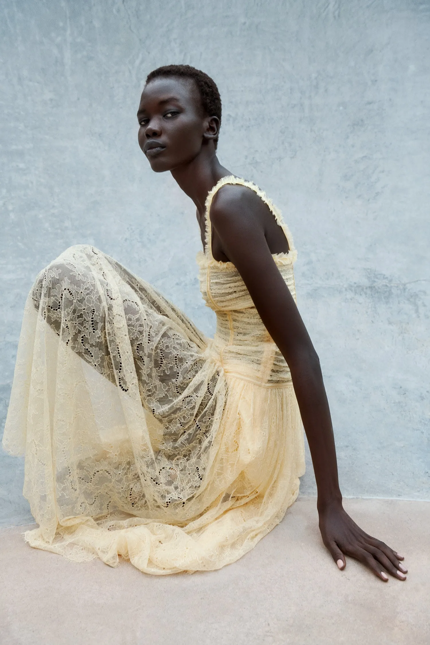 Florelle Dress - Lemonbalm cozy vibe