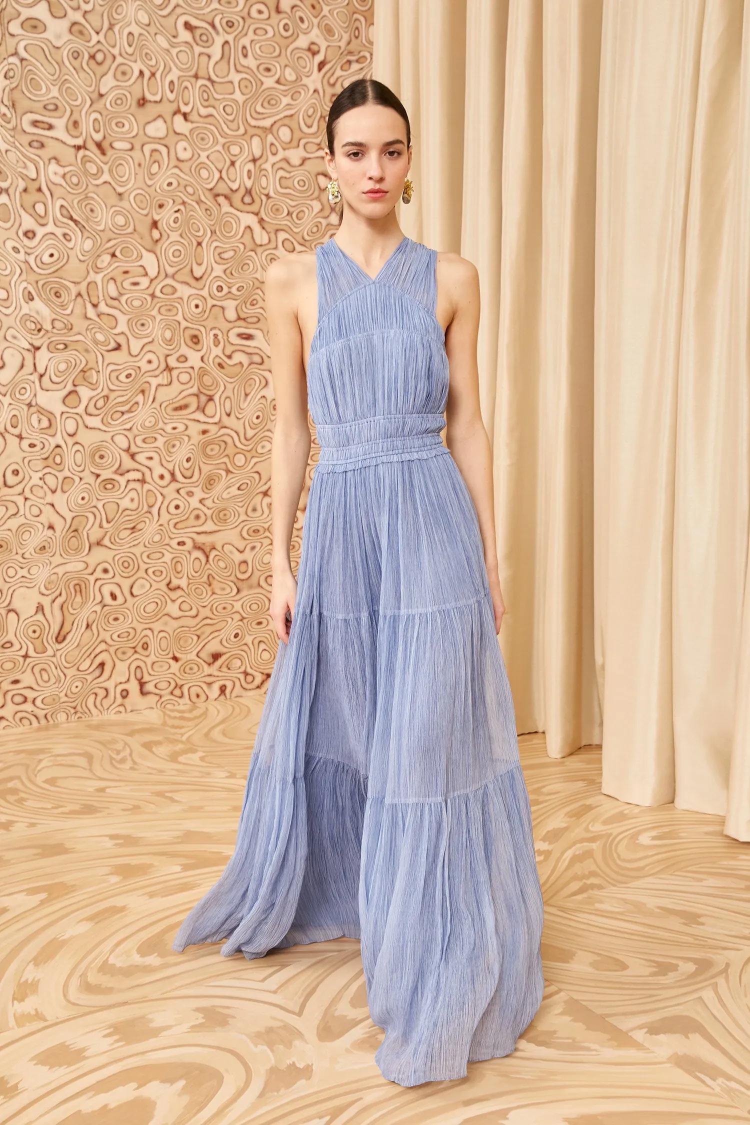 Freesia Gown - Slate easy elegance