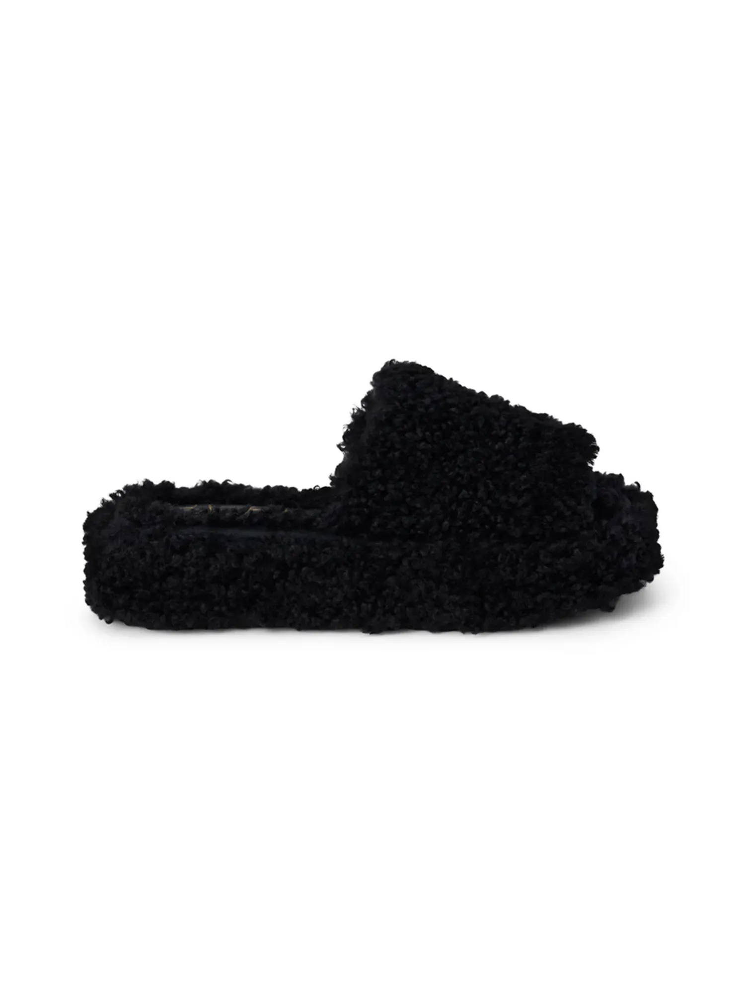 Frost Lounge Sandal in Black polish vibe