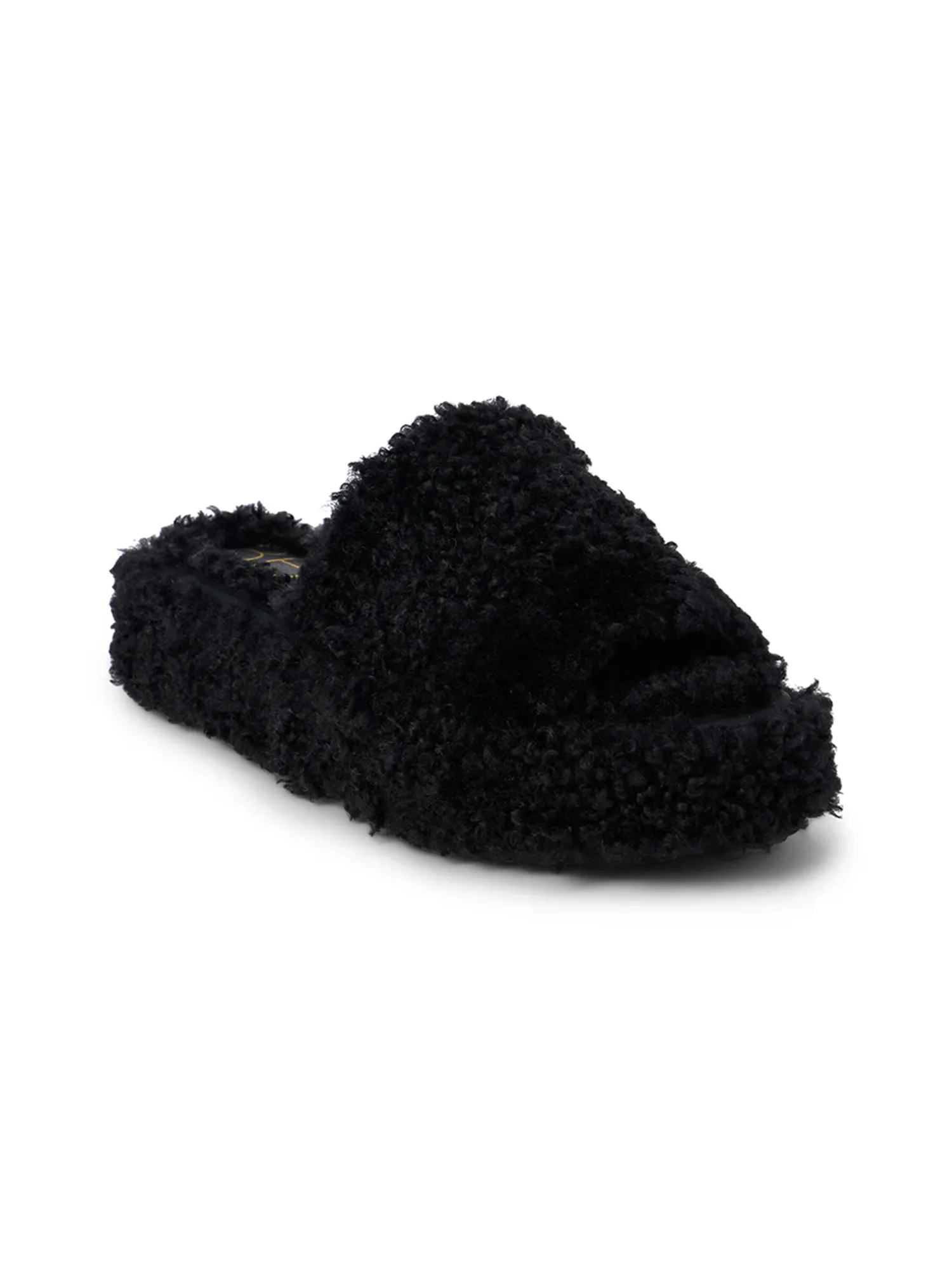 Frost Lounge Sandal in Black polish vibe
