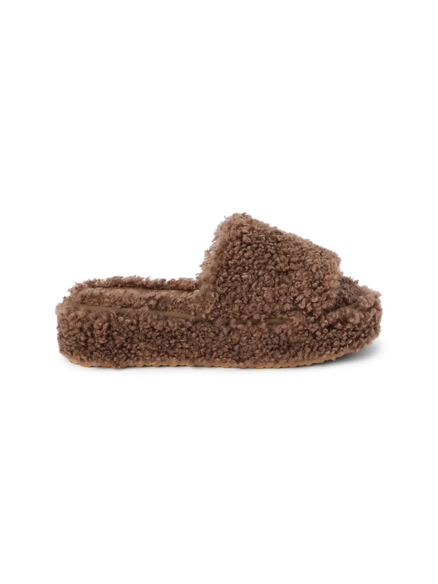 Frost Lounge Sandal in Brown shine more
