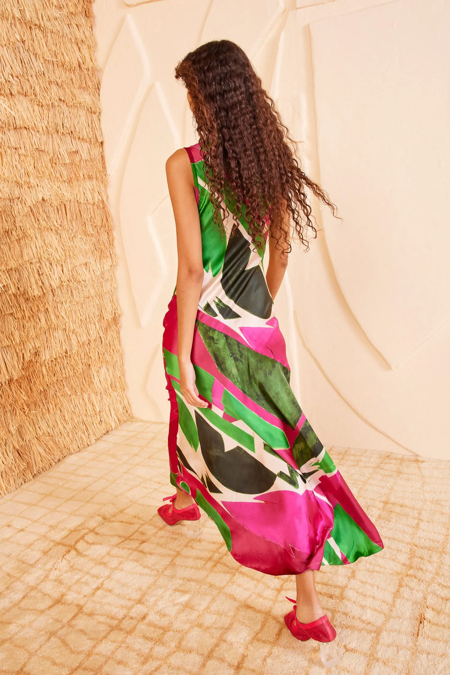 Gaea Dress - Palingenesis pastel sky