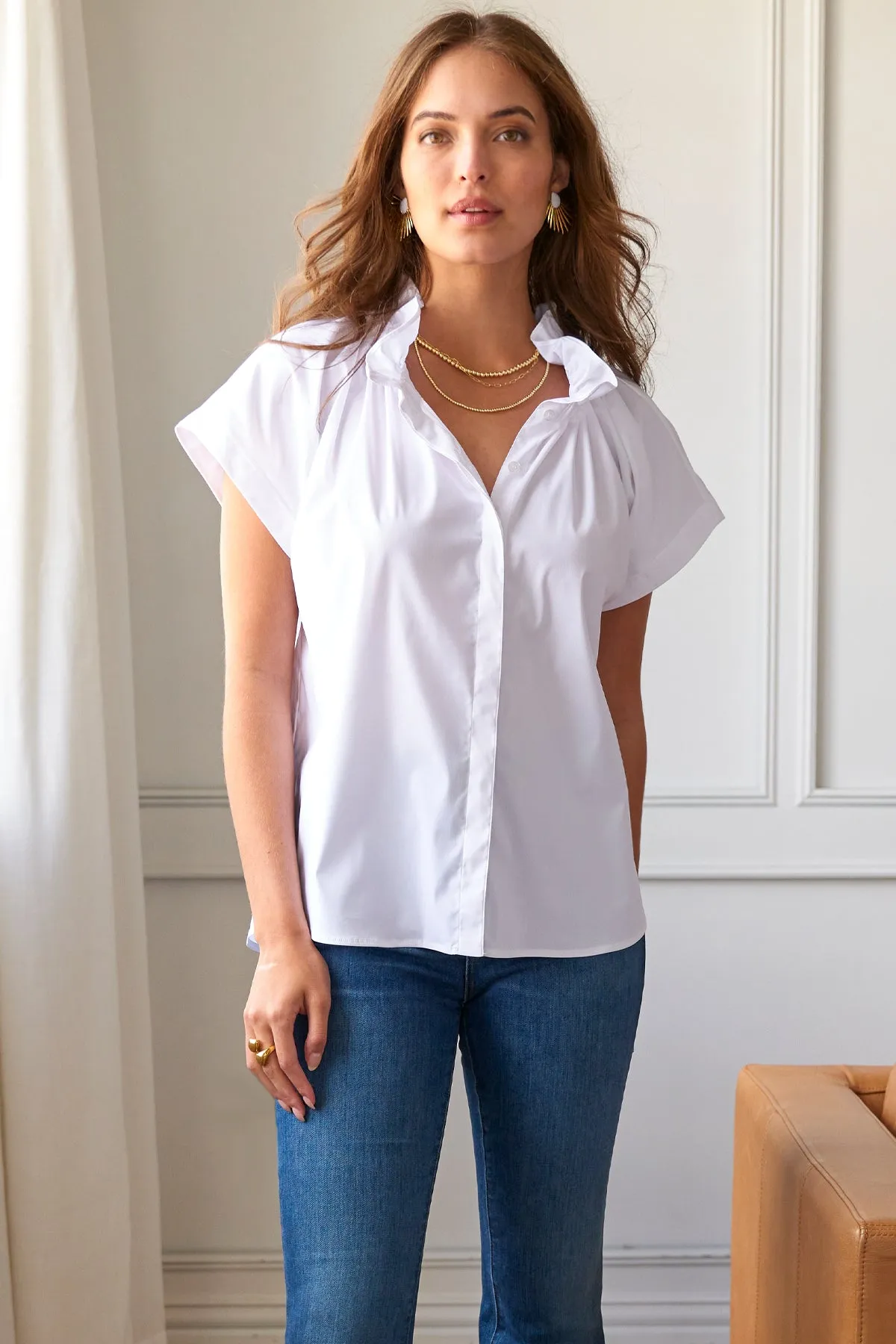 GAMEDAY! Jenny Top Purple Hemp/Cotton Blend vest pair