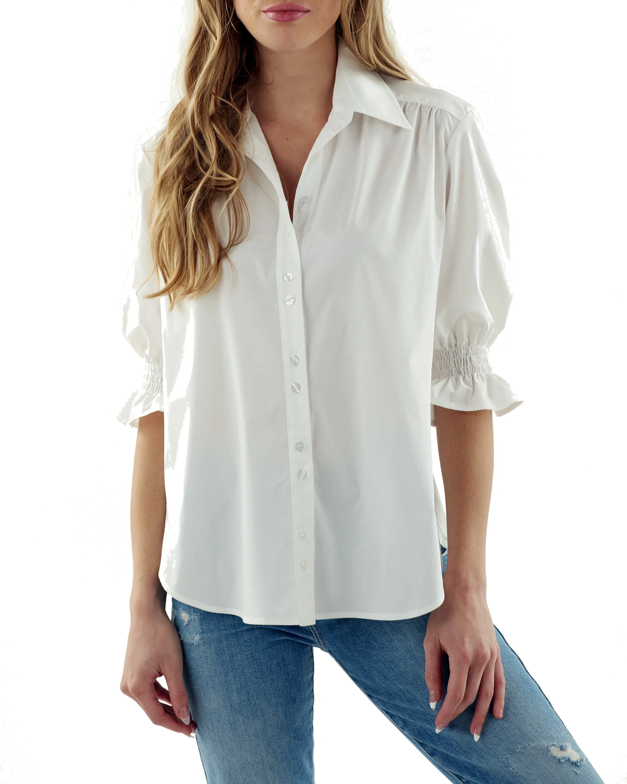 GAMEDAY! Sirena Shirt Rust Hemp/Cotton Blend sunset knit