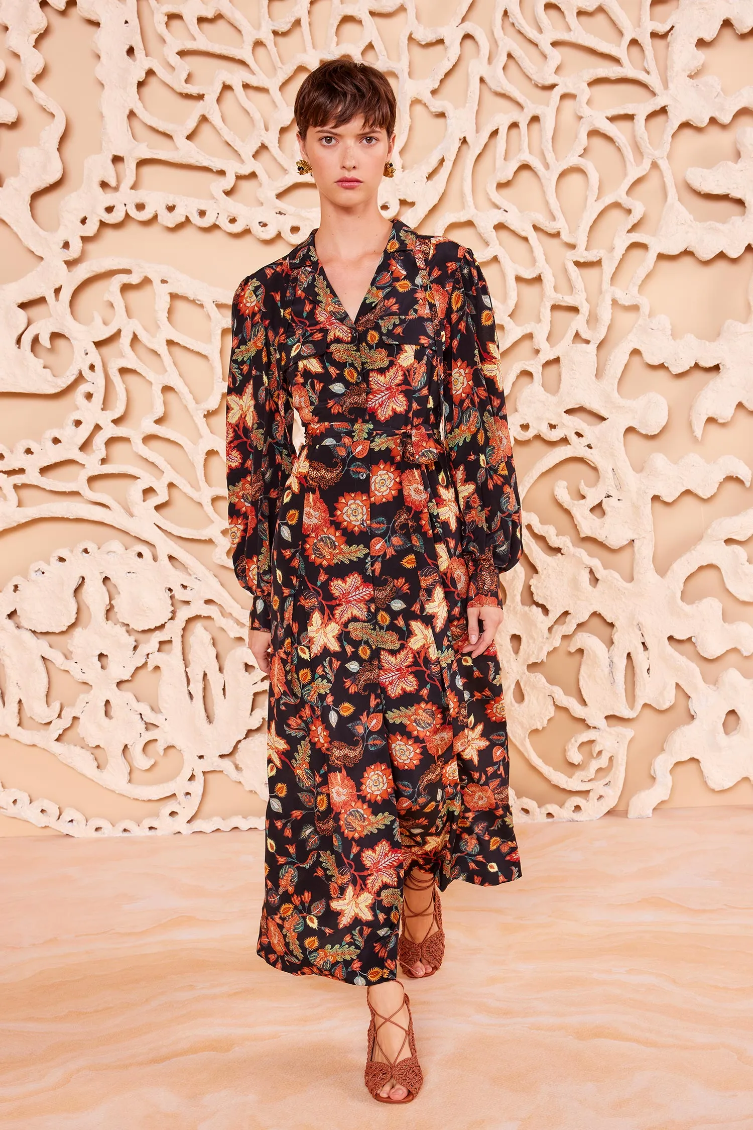 Giselle Dress - Hellebore all day