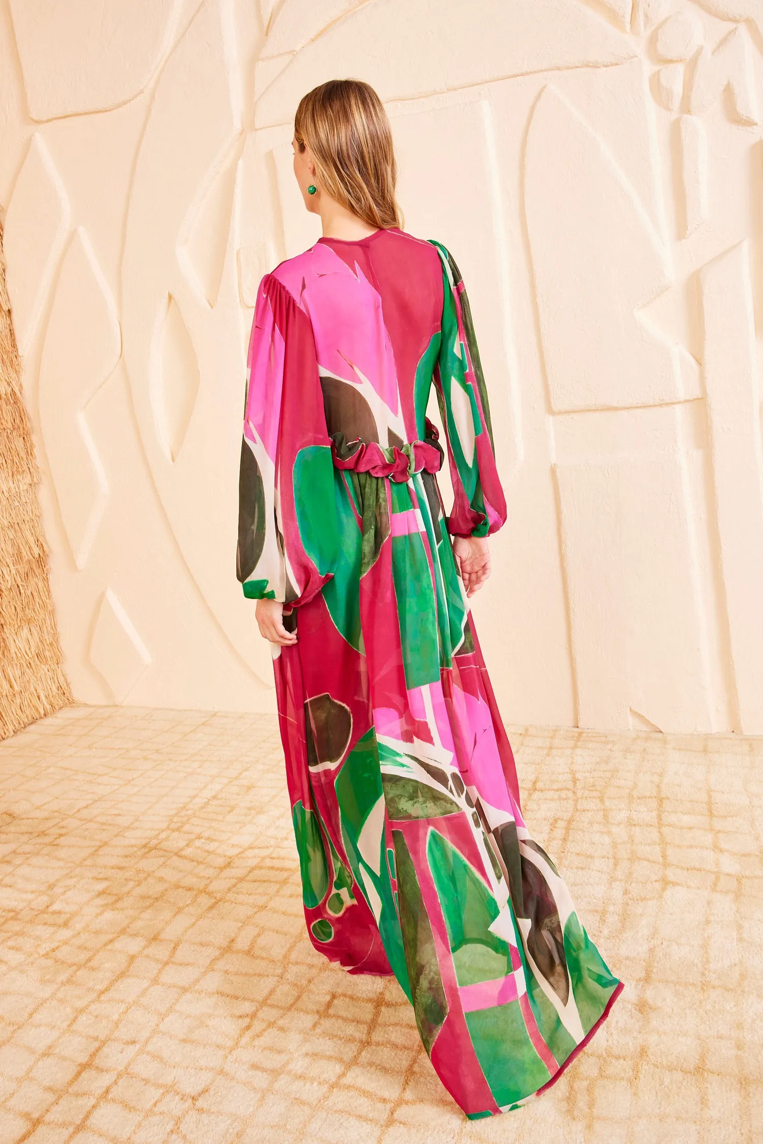 Gracelyn Dress - Palingenesis floral swing