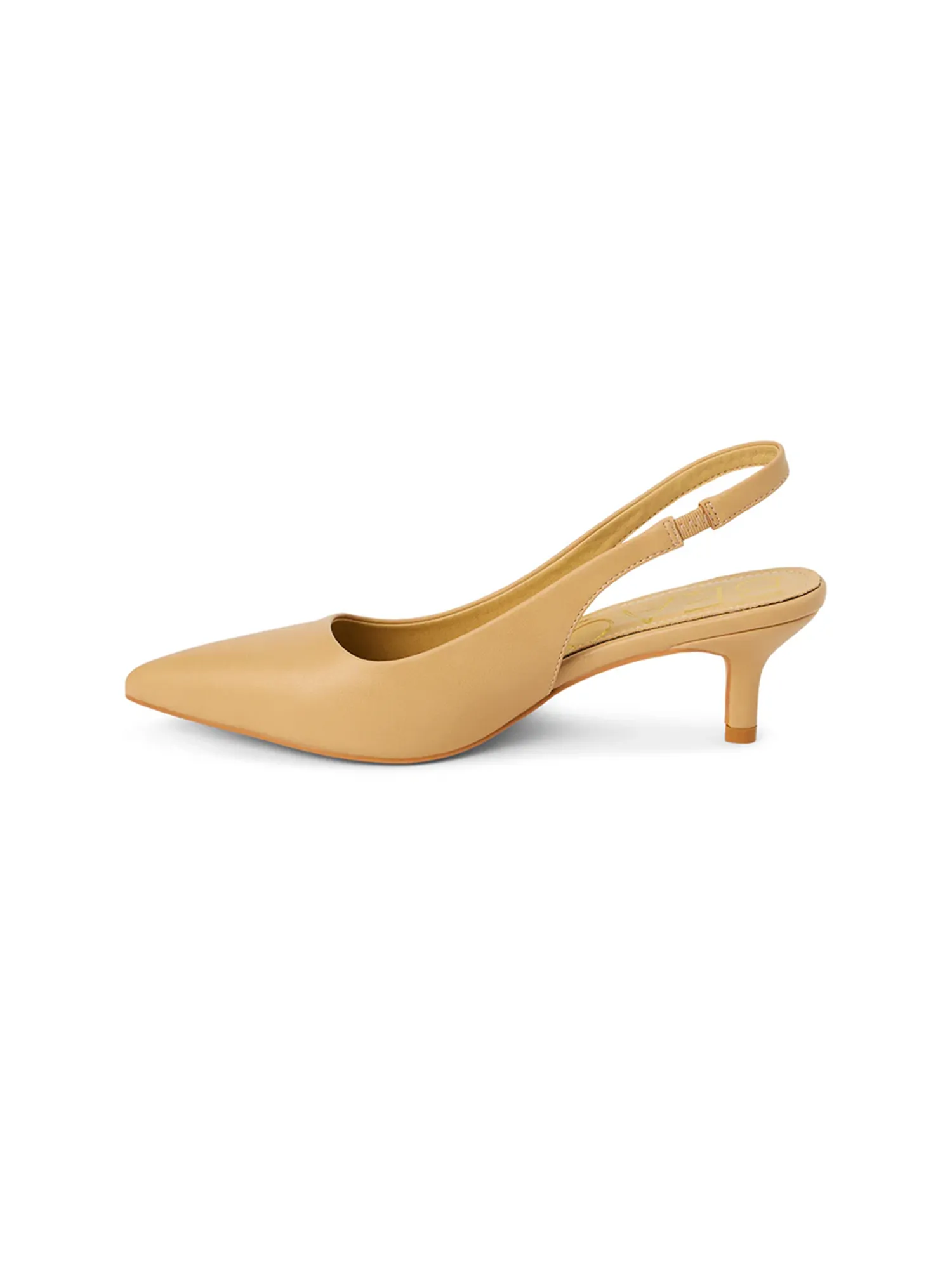 Grazia Slingback Heel in Natural pose ready