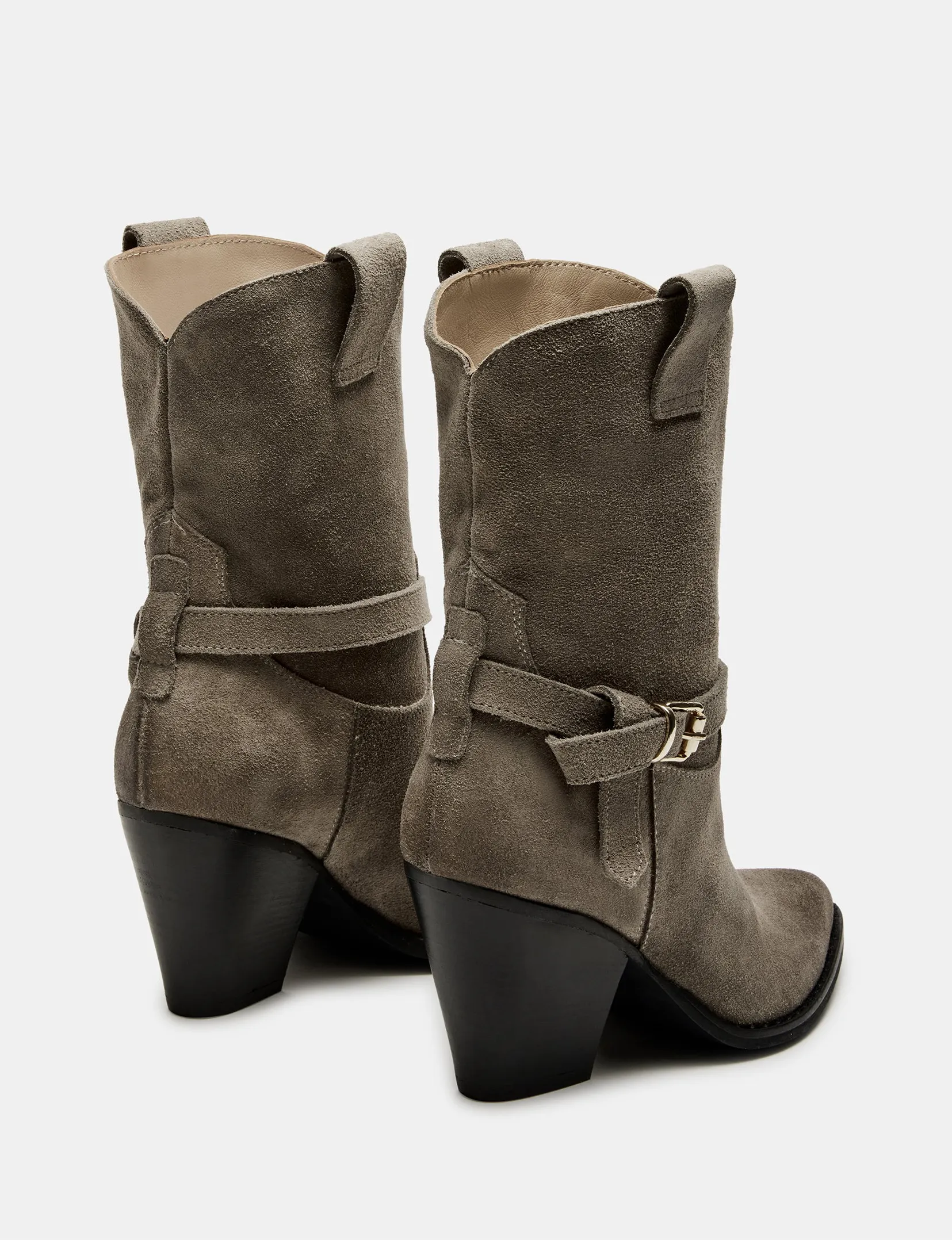 Hardy Bootie, Khaki Suede brave soul