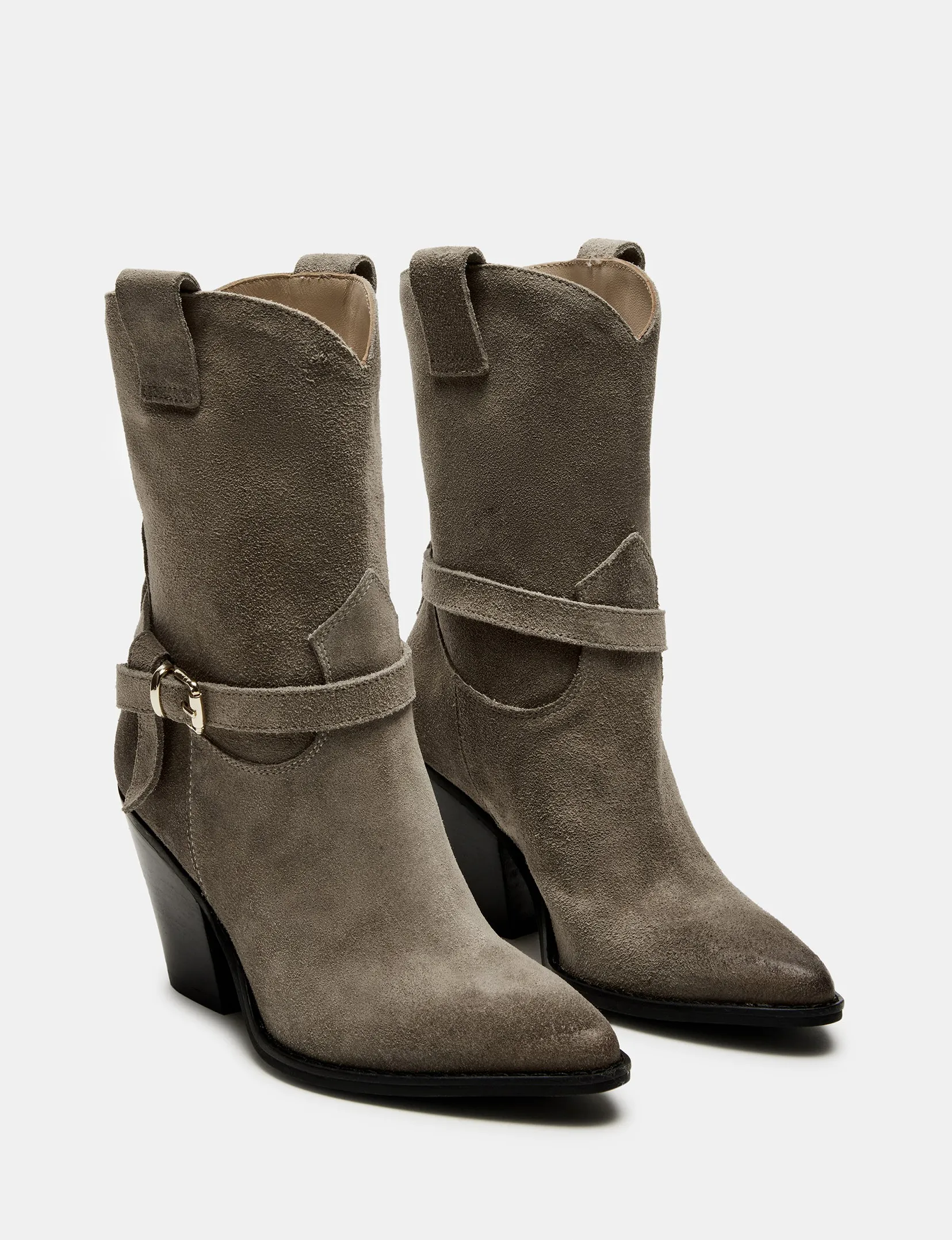 Hardy Bootie, Khaki Suede brave soul