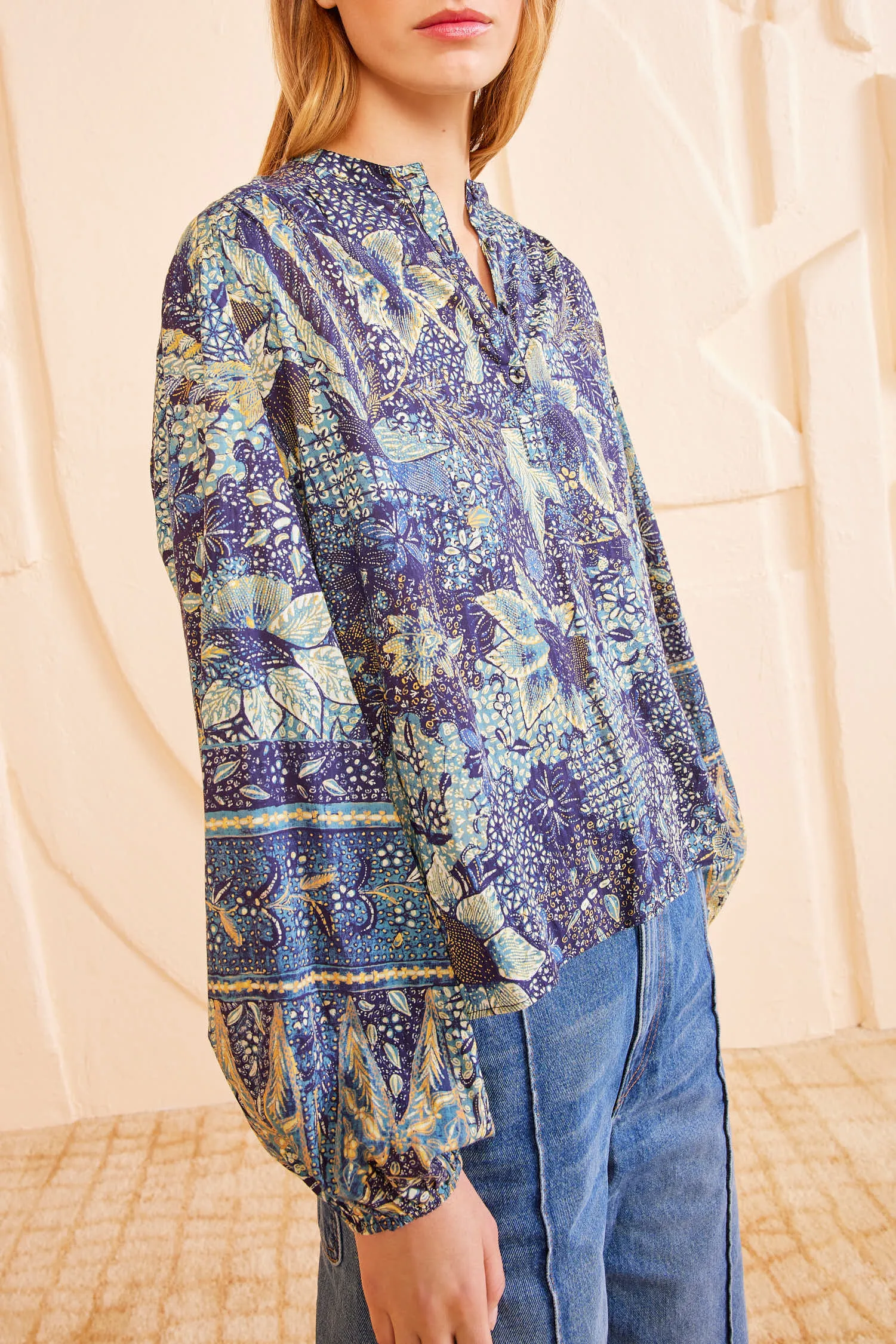 Harlowe Blouse - Portofino flex vibe