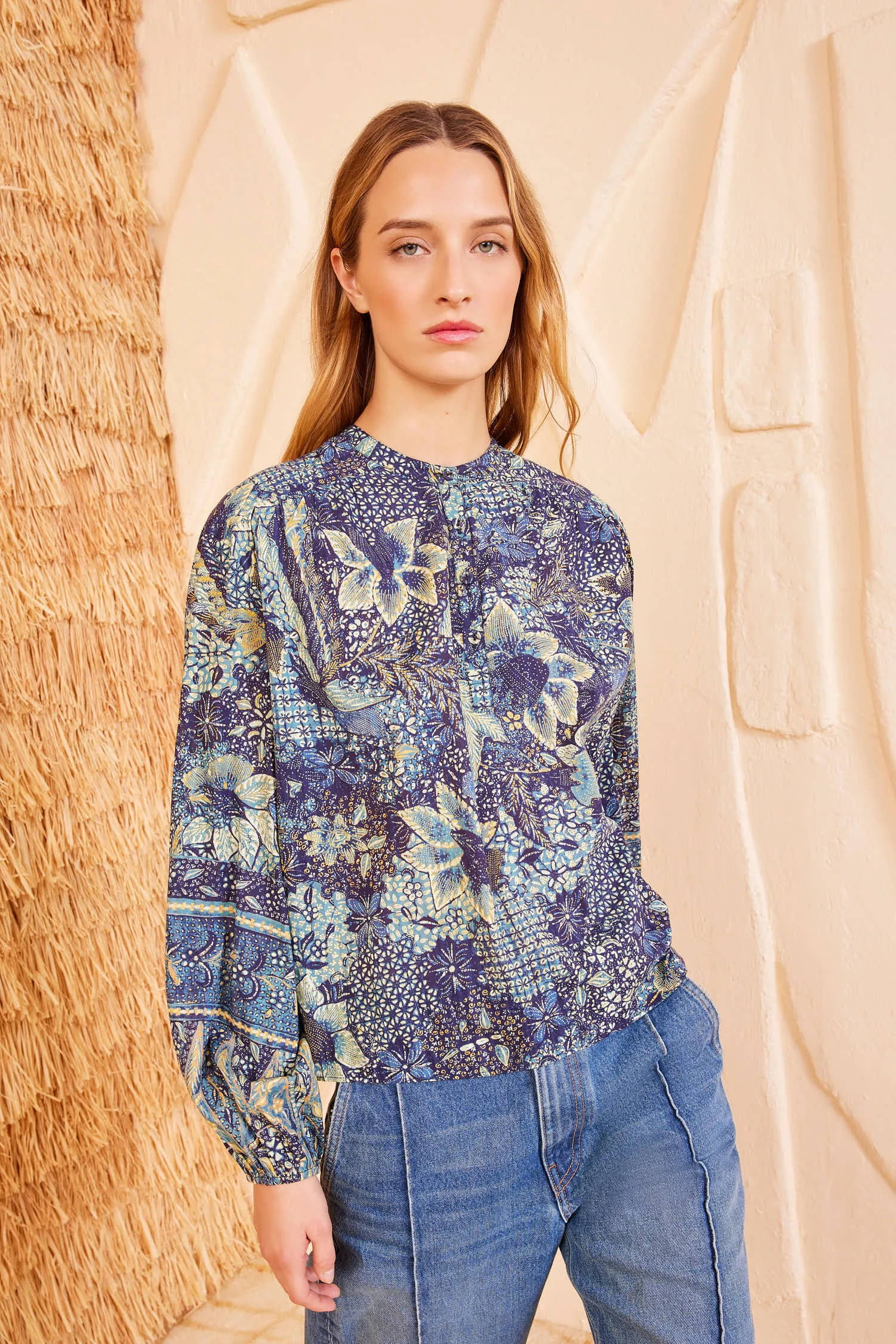 Harlowe Blouse - Portofino flex vibe