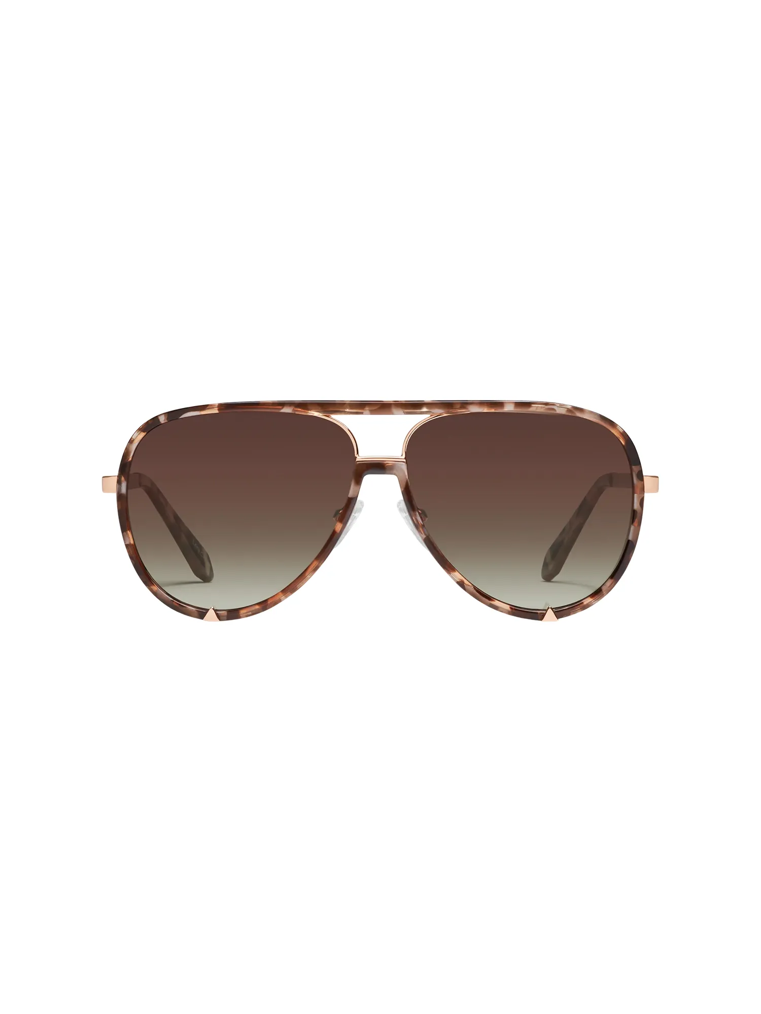 High Profile Sunnies in Brn/Tort golden hour