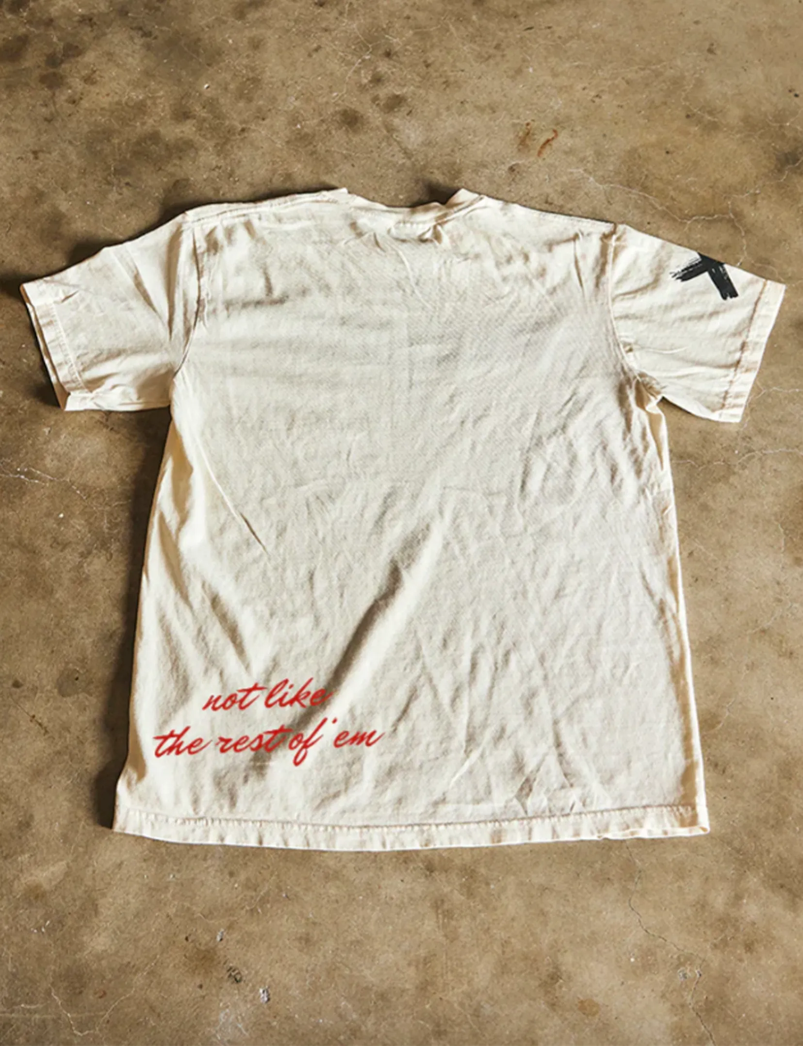 Horseman Tee, Ivory street zone