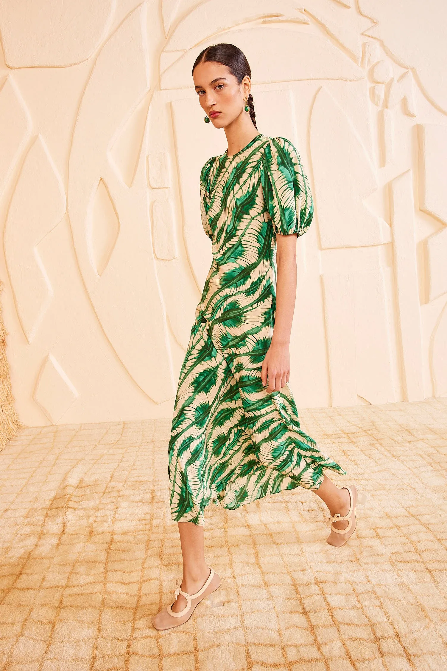 Ines Dress - Acacia nordic edge