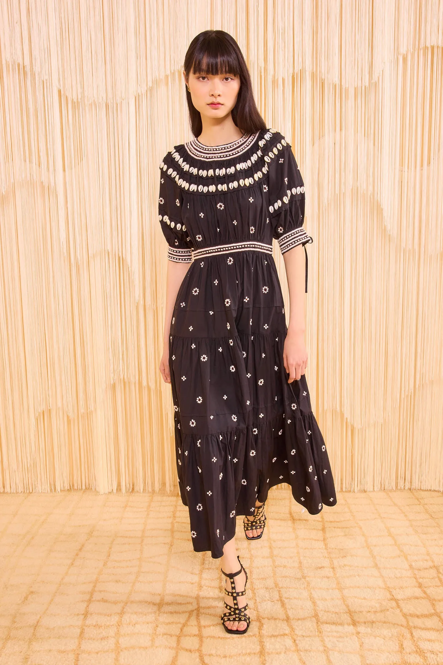 Innika Dress - Noir lace detail