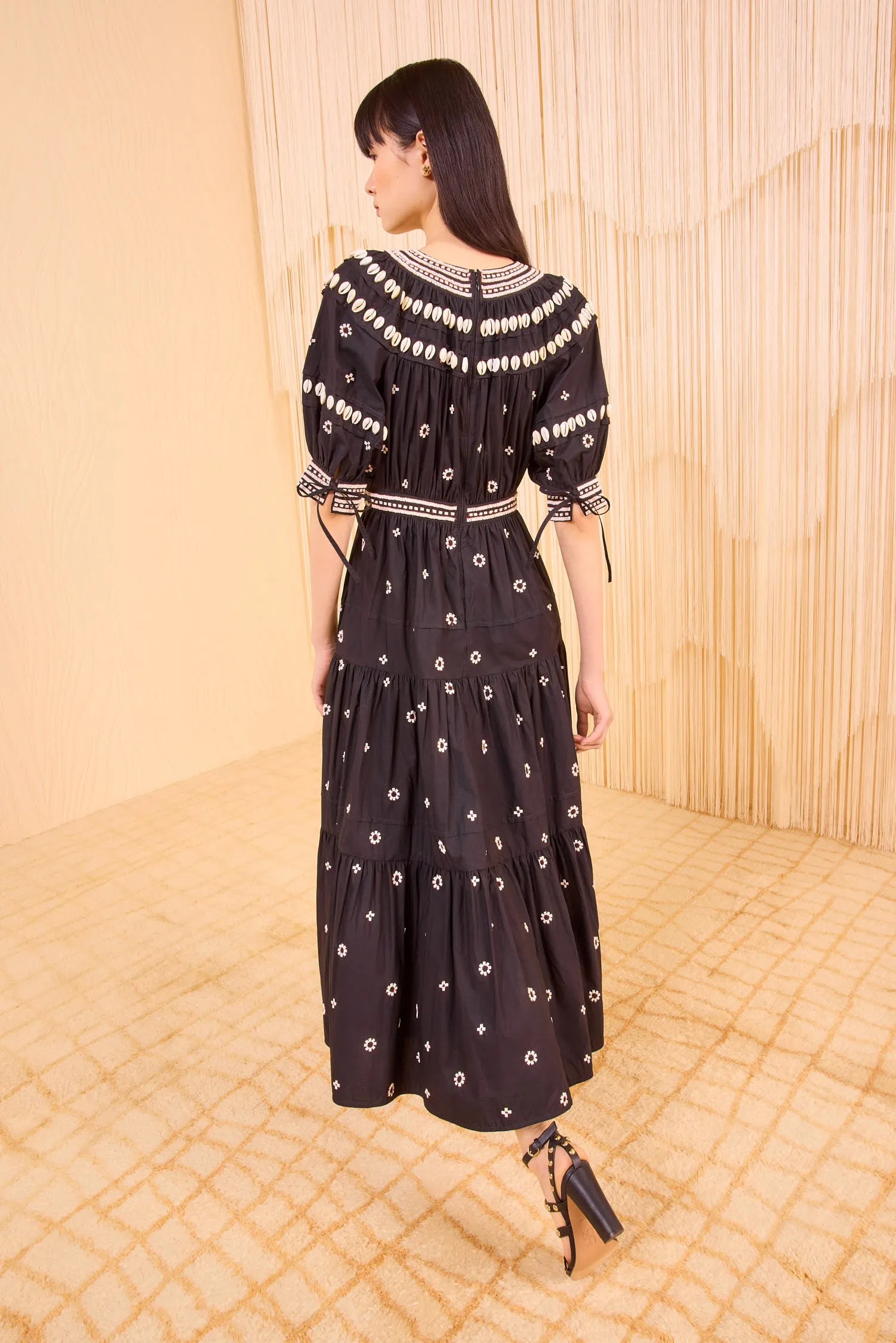 Innika Dress - Noir lace detail