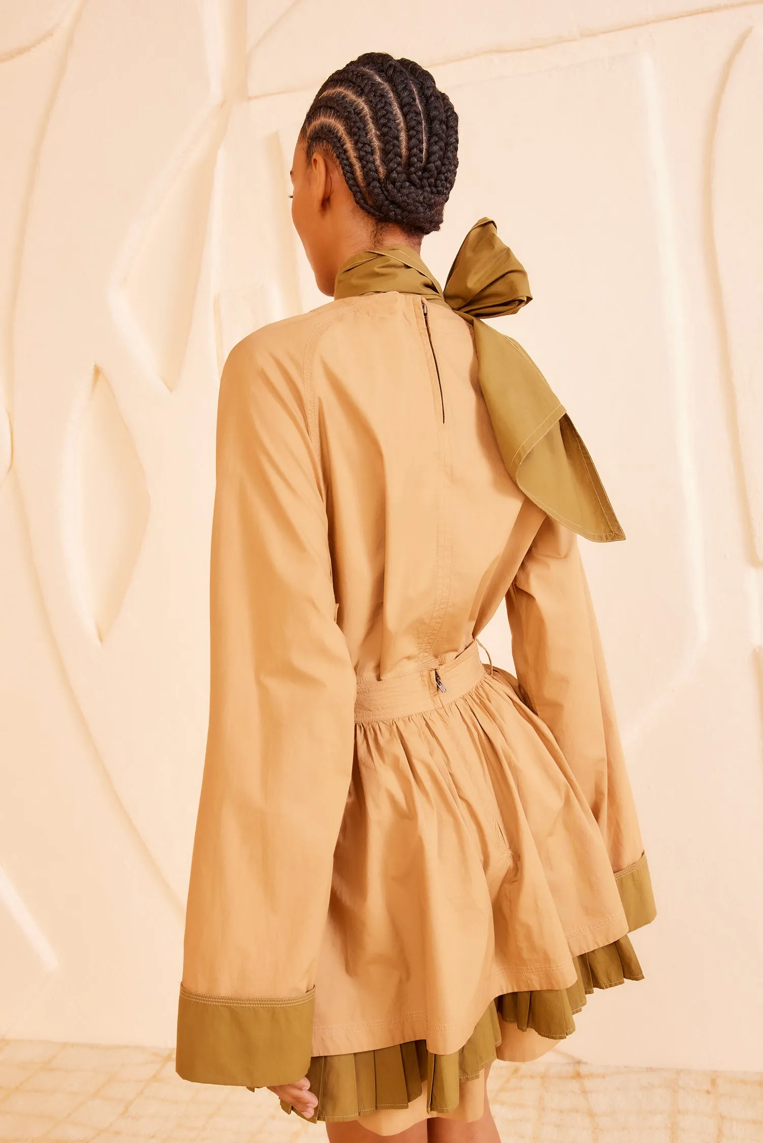 Jaqueline Skirt - Sahara Colorblock home ease