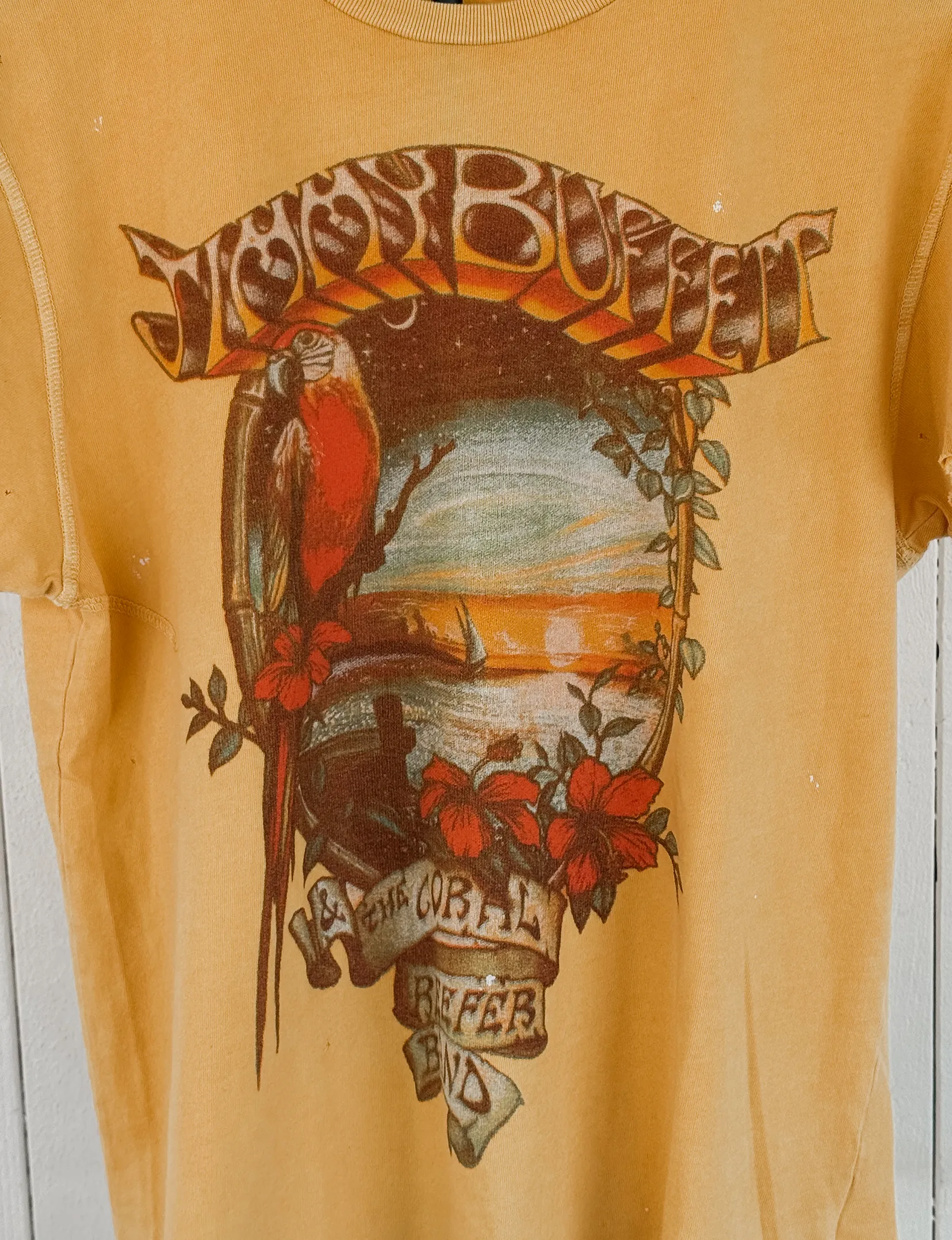 Jimmy Buffet Crew Tee, Lemon urban mood
