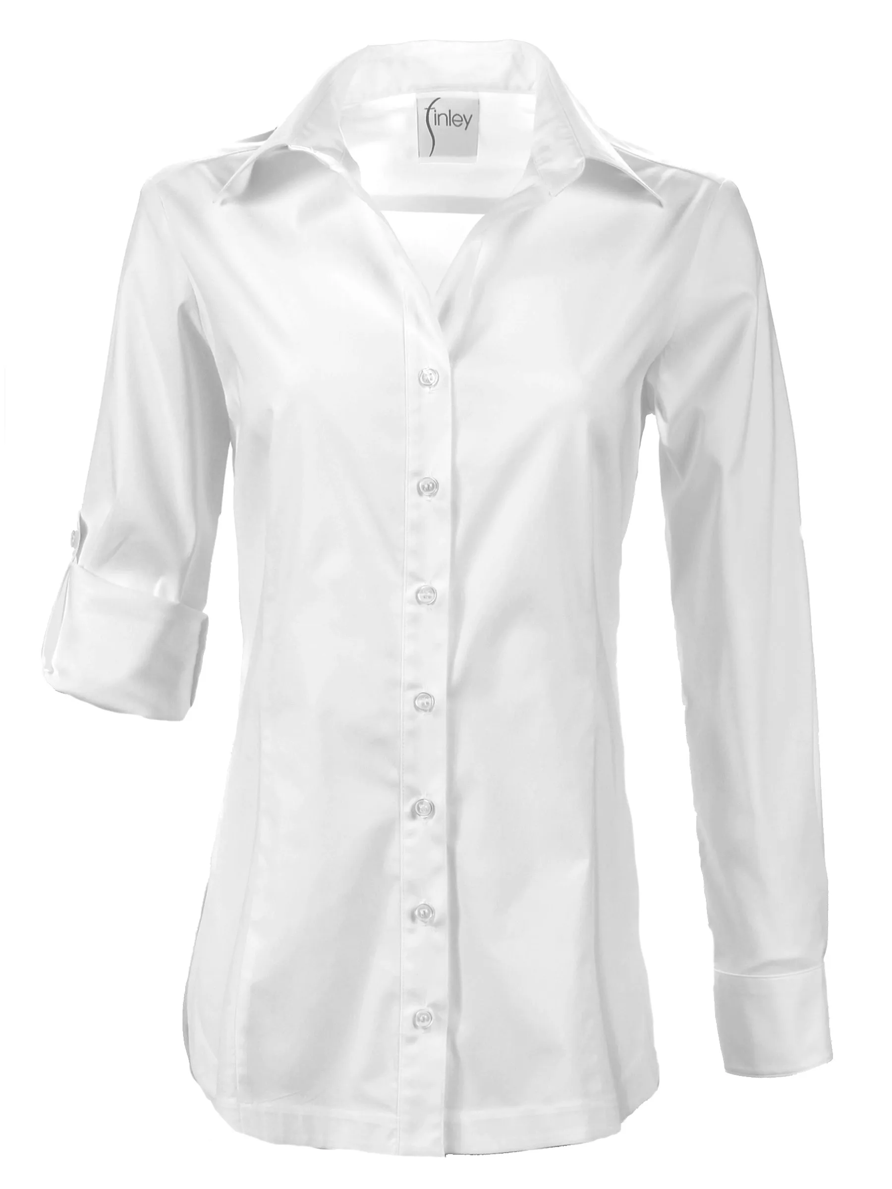Joey Tailored White Poplin Shirt pants buddy