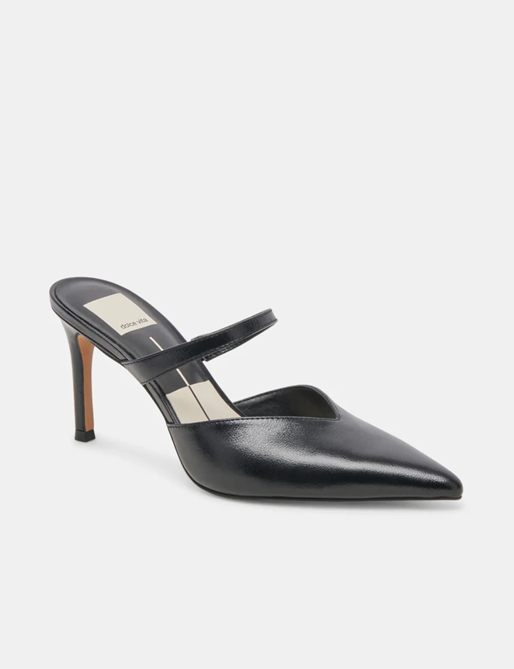 Kanika High Heels, Midnight Crinkle sling back