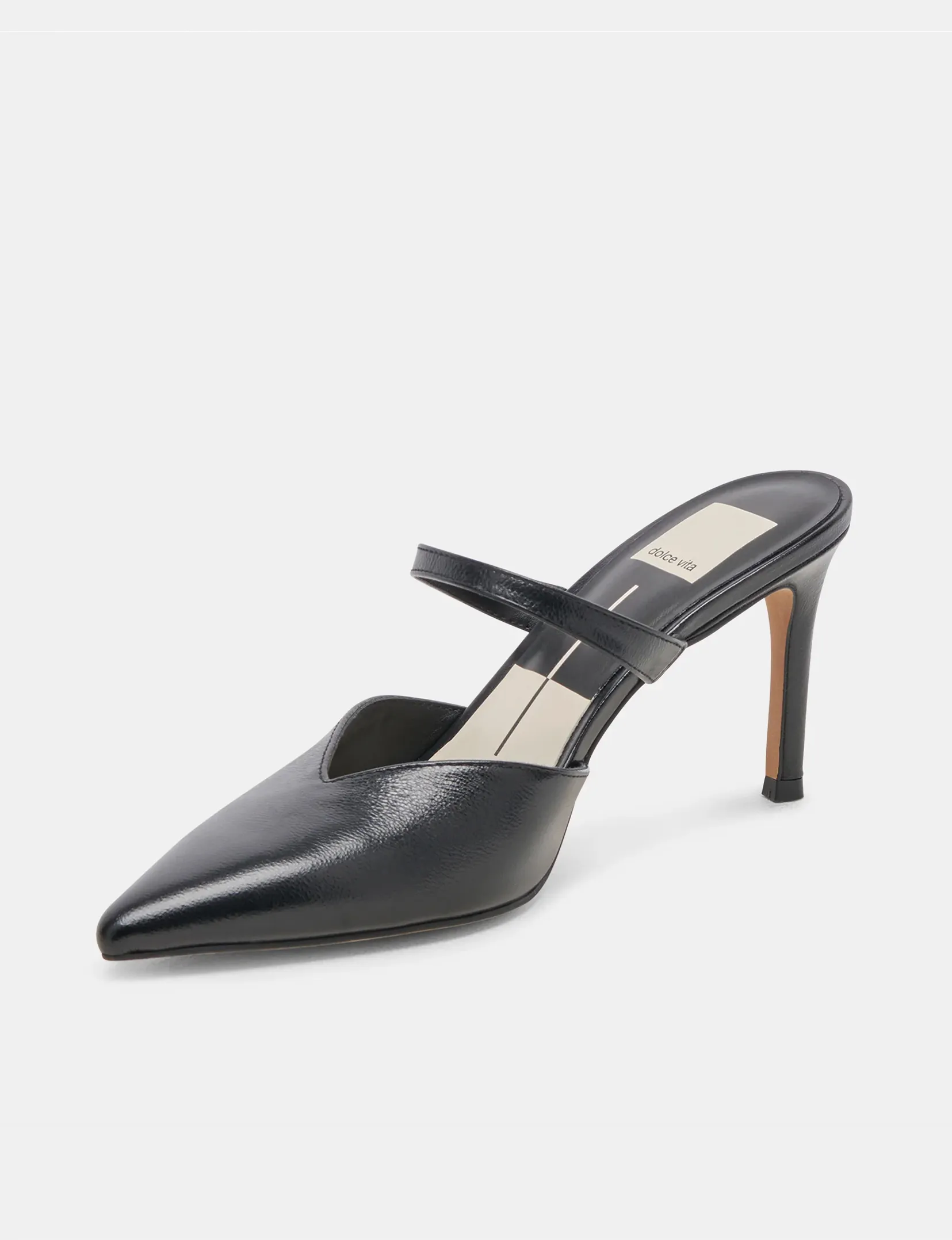 Kanika High Heels, Midnight Crinkle sling back