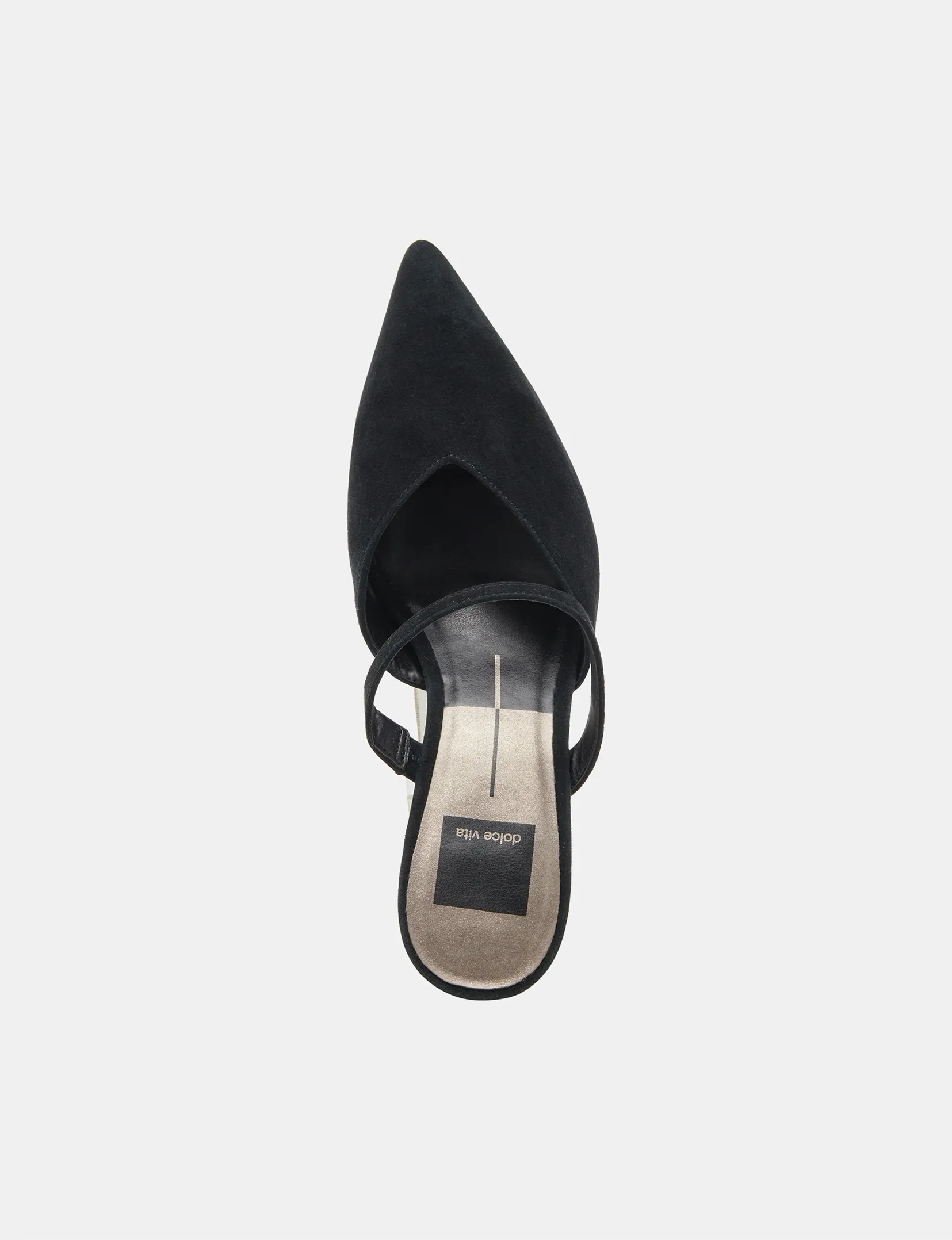 Kanika High Heels, Onyx Suede shine more
