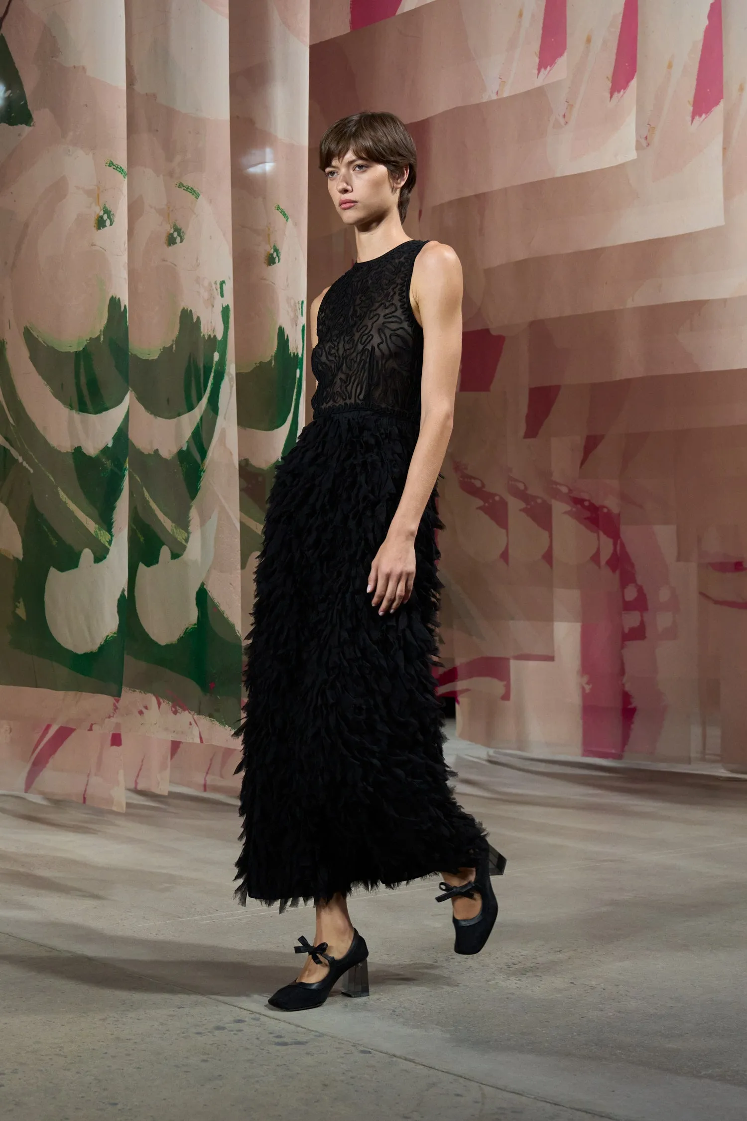 Lara Dress - Noir form fit