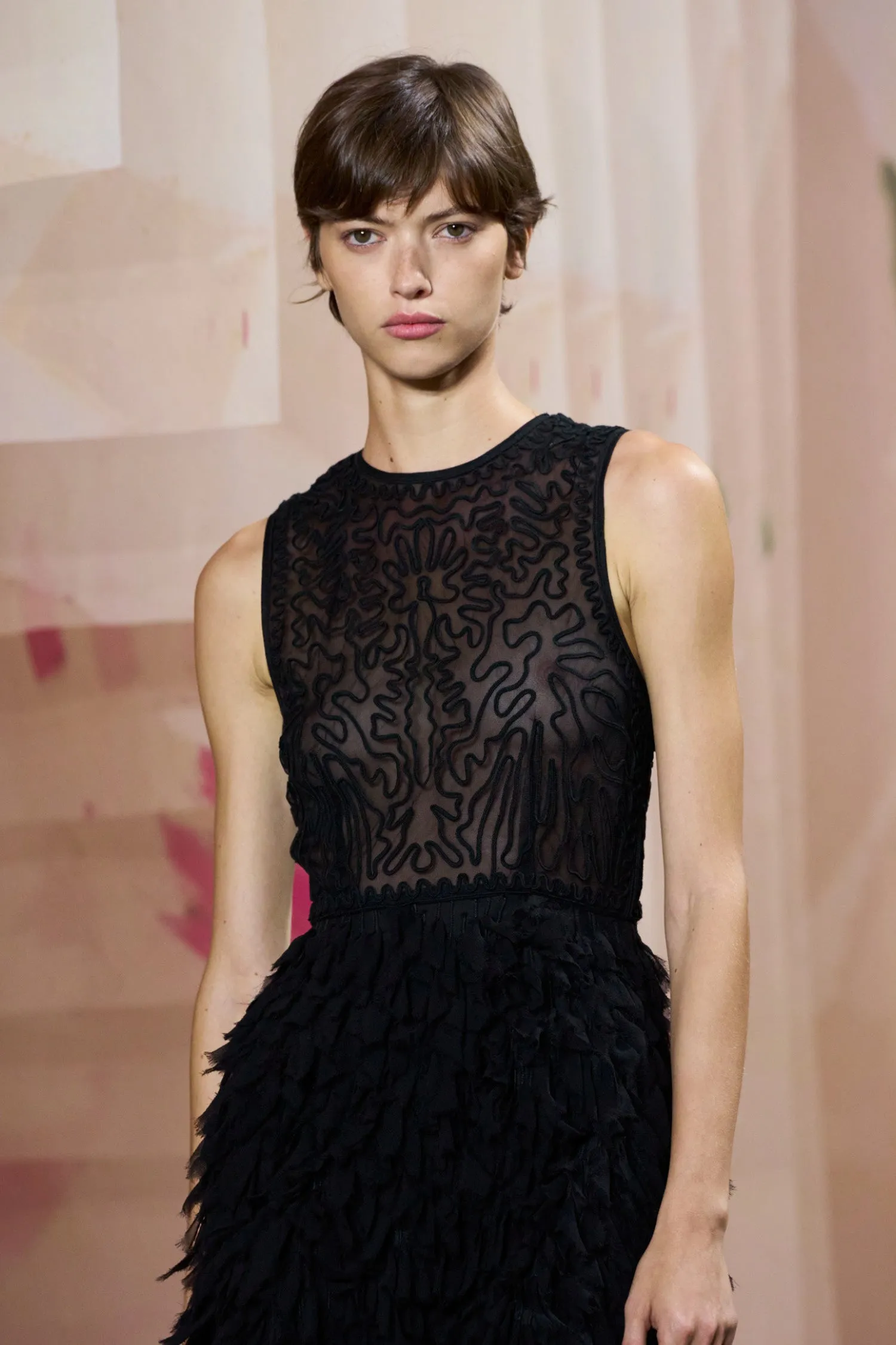 Lara Dress - Noir form fit