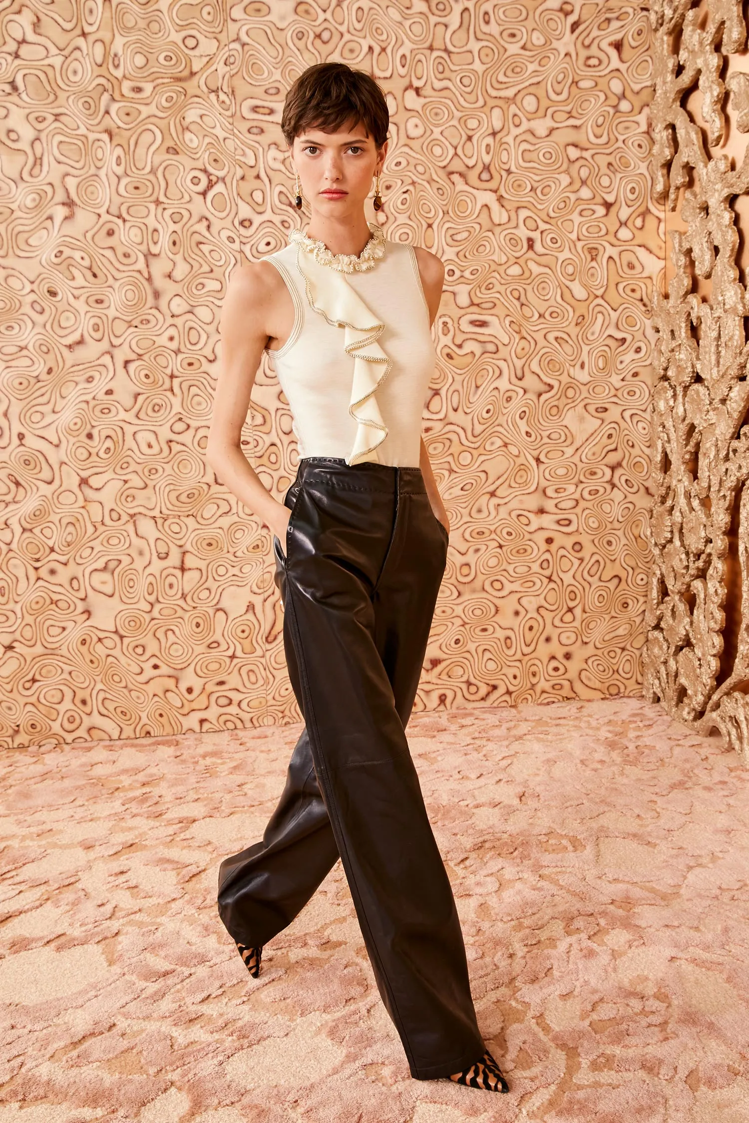 Lotti Pant - Noir pastel shade