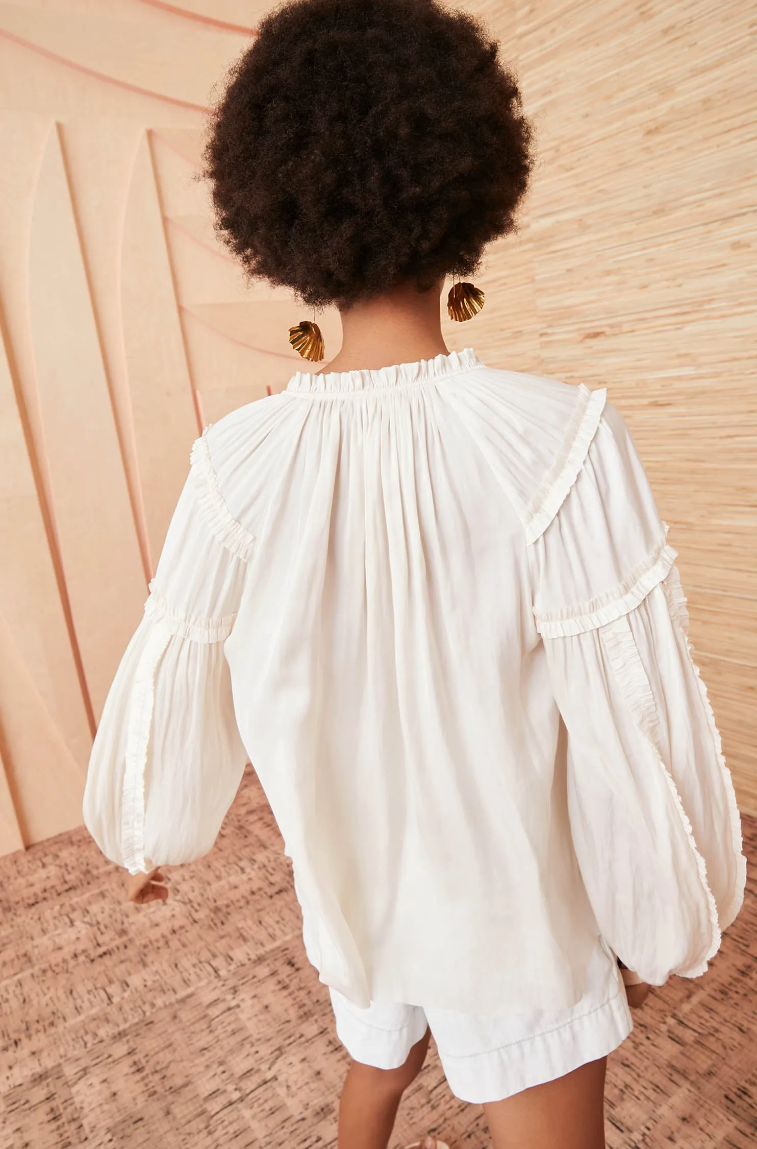 Maeve Blouse - Blanc easy style