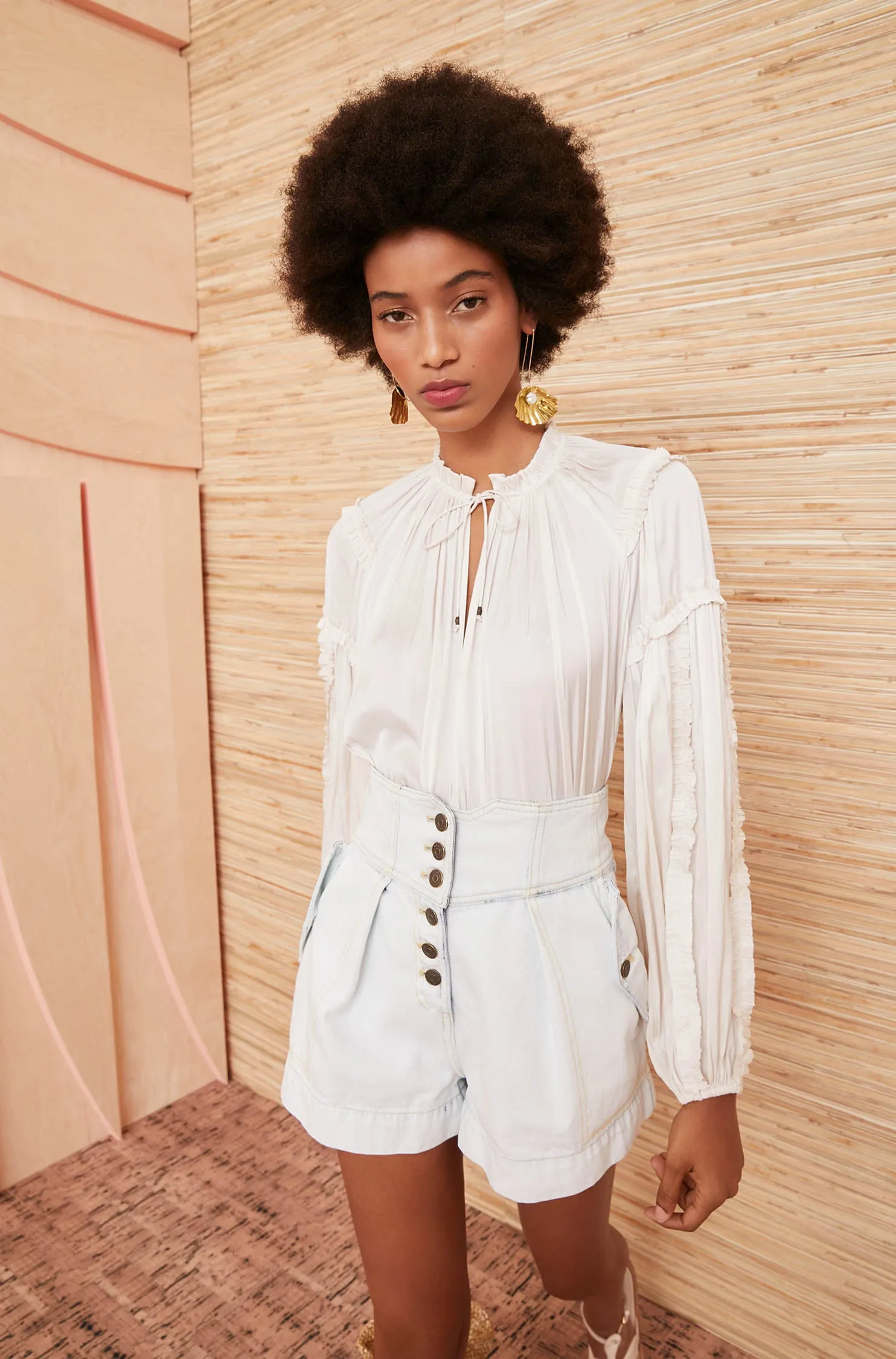 Maeve Blouse - Blanc easy style