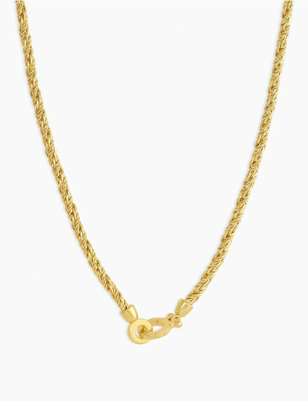 Marin Necklace, Gold fine detail