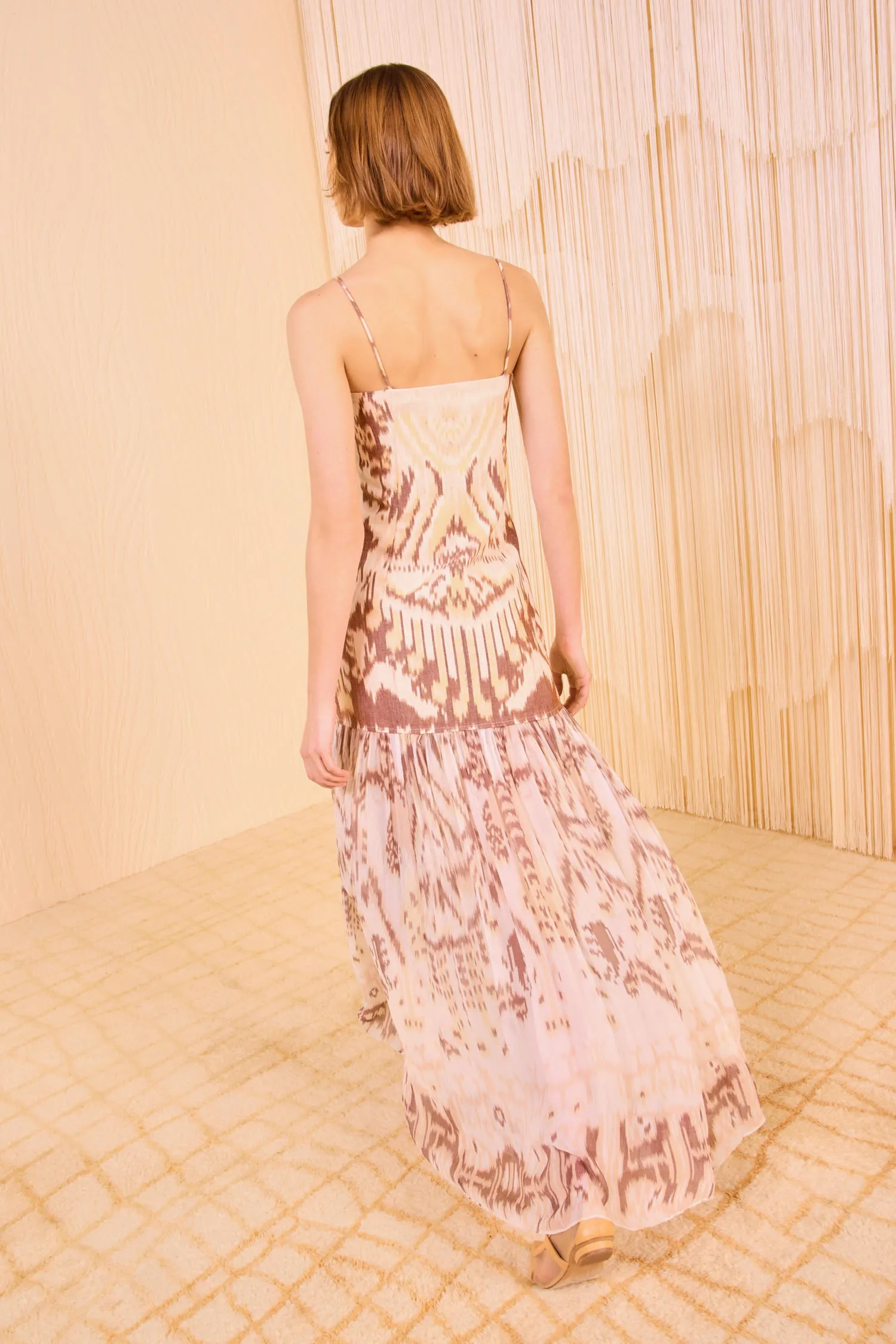 Marisol Drop Waist Gown - Moonstone body charm