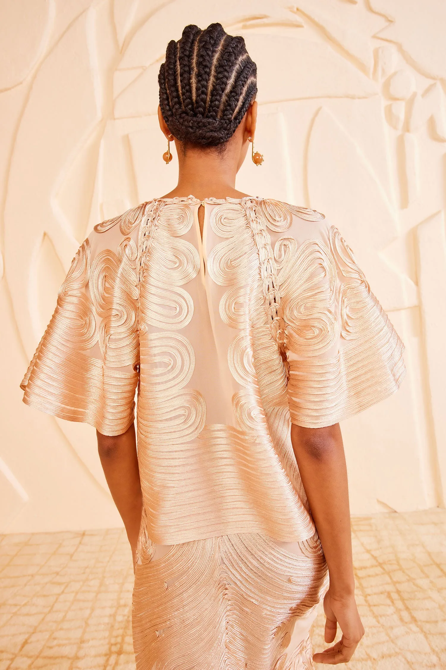 Marlo Top - Peony layer game