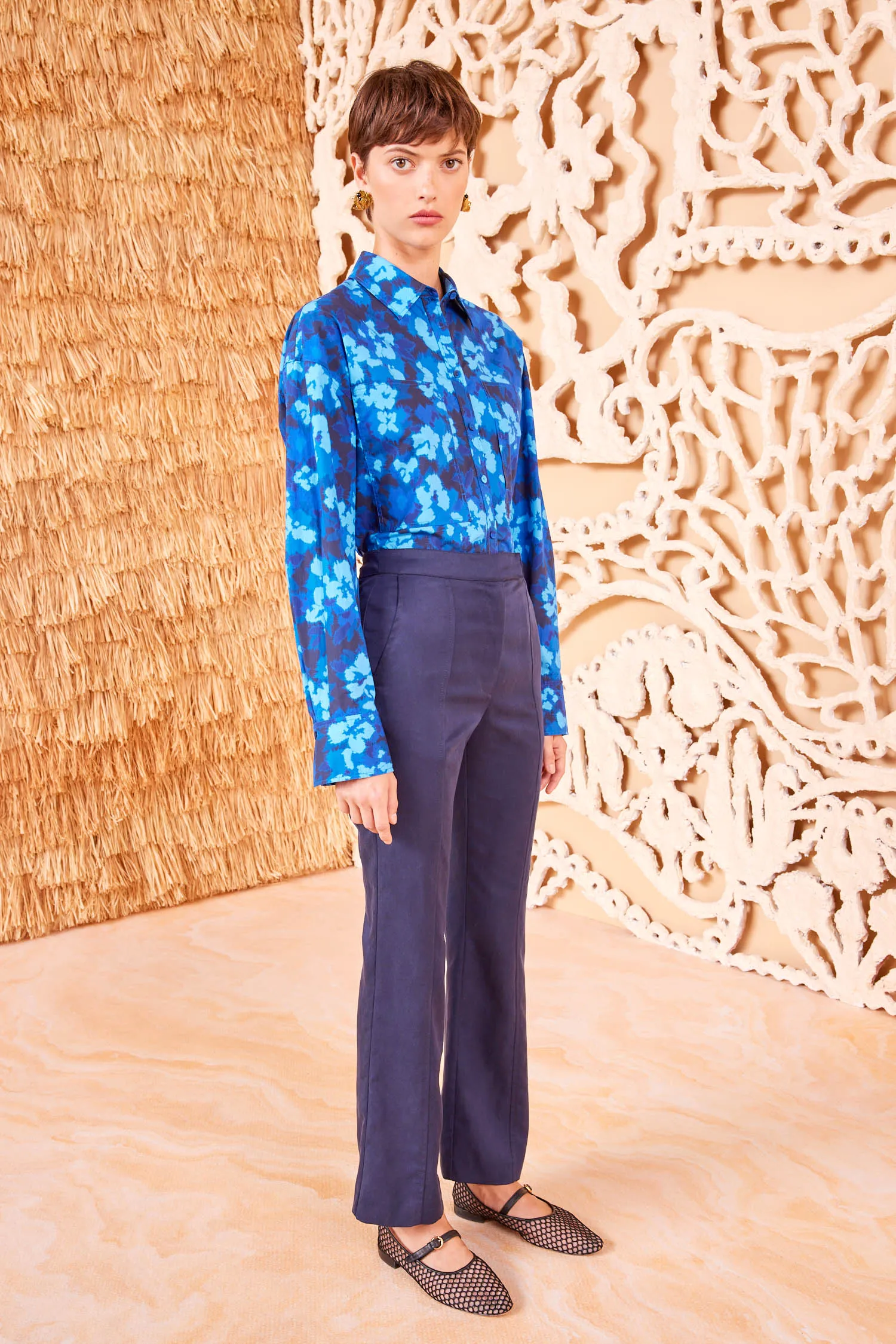 Marte Pant - Sapphire form hug