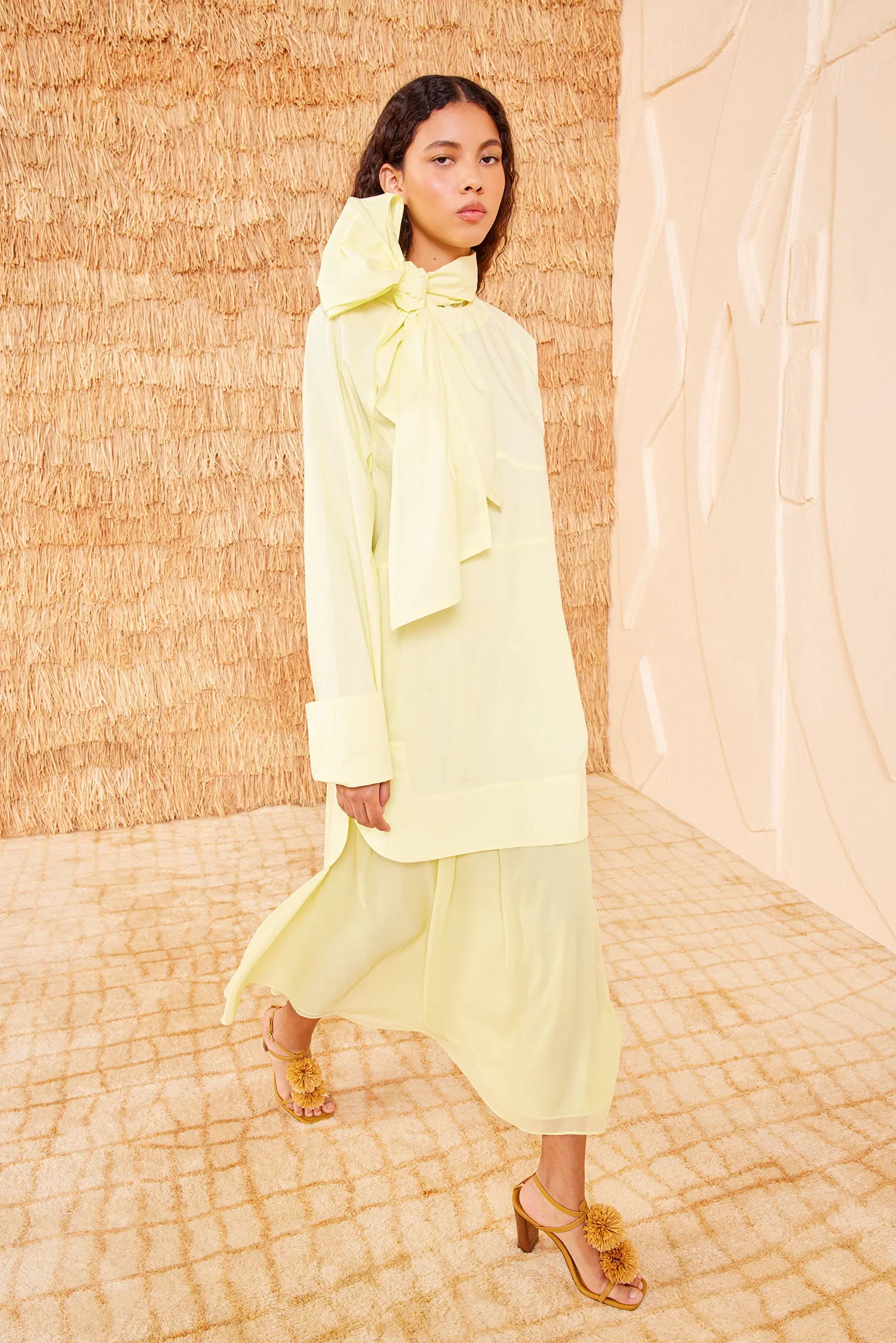 Michaela Dress - Citron solo wear