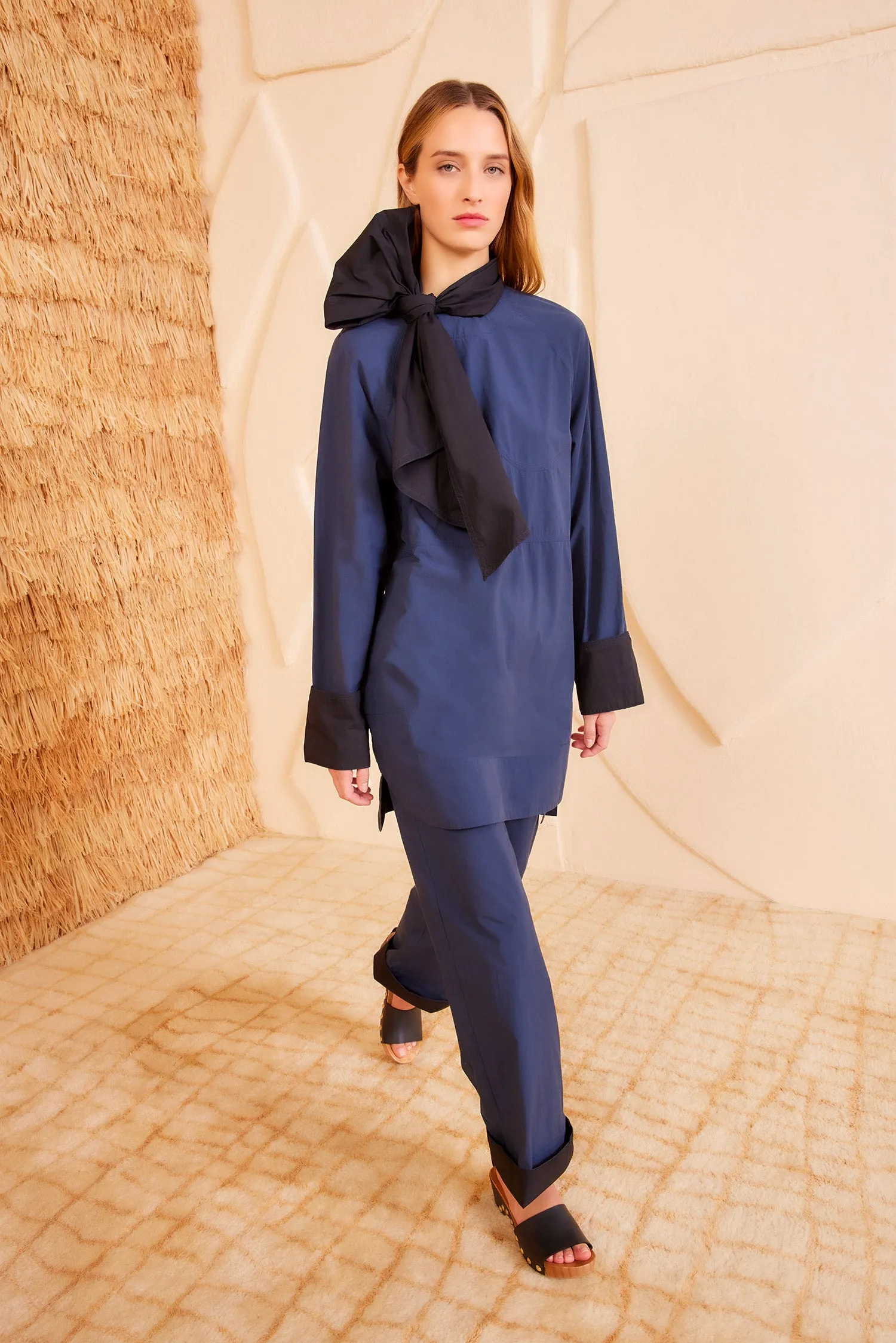 Michaela Dress - Twilight Colorblock bloom zone