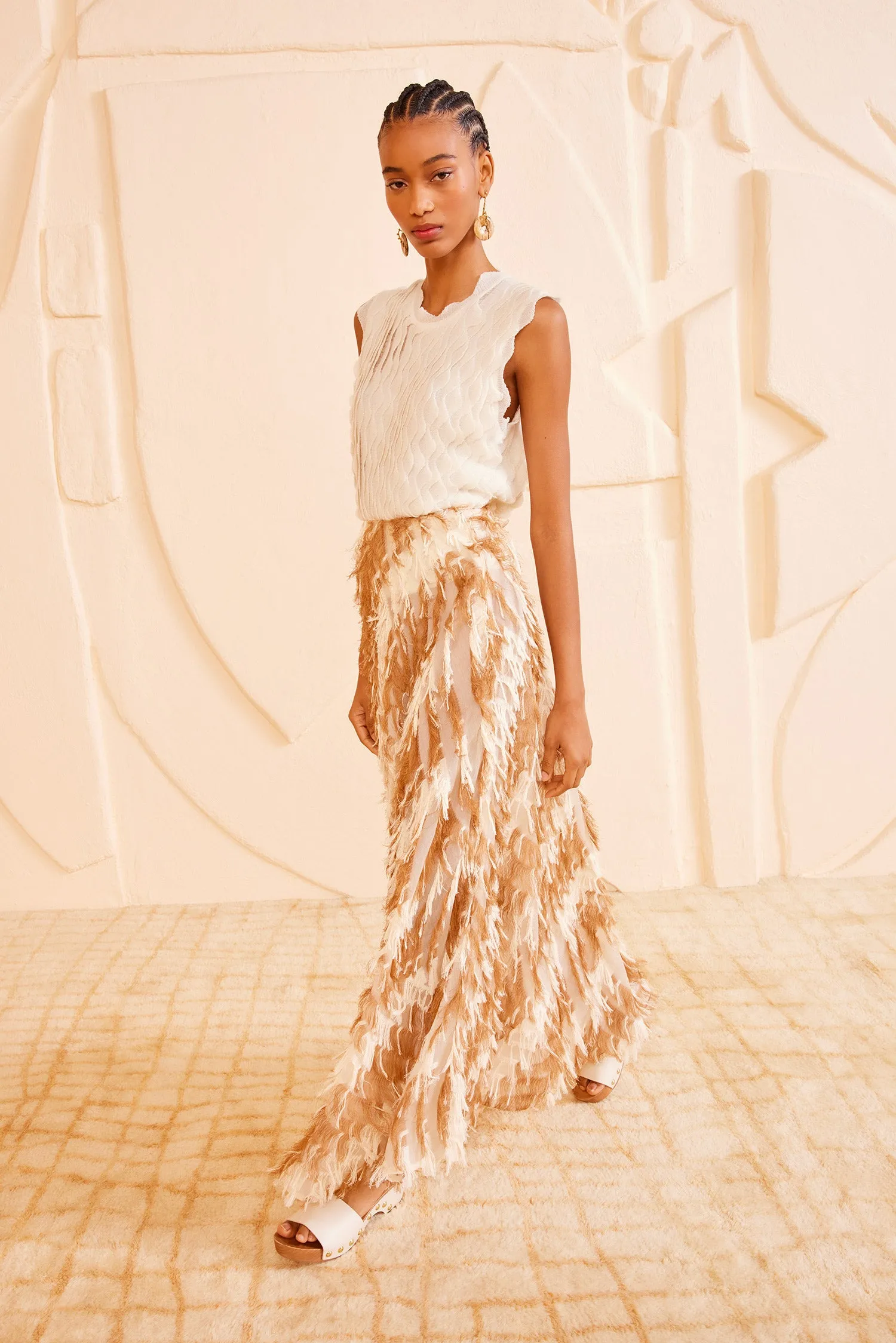 Milou Skirt - Sandstone french chic