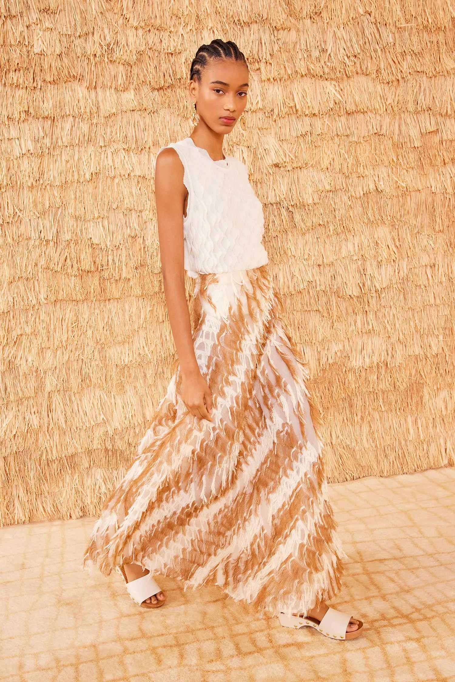 Milou Skirt - Sandstone french chic