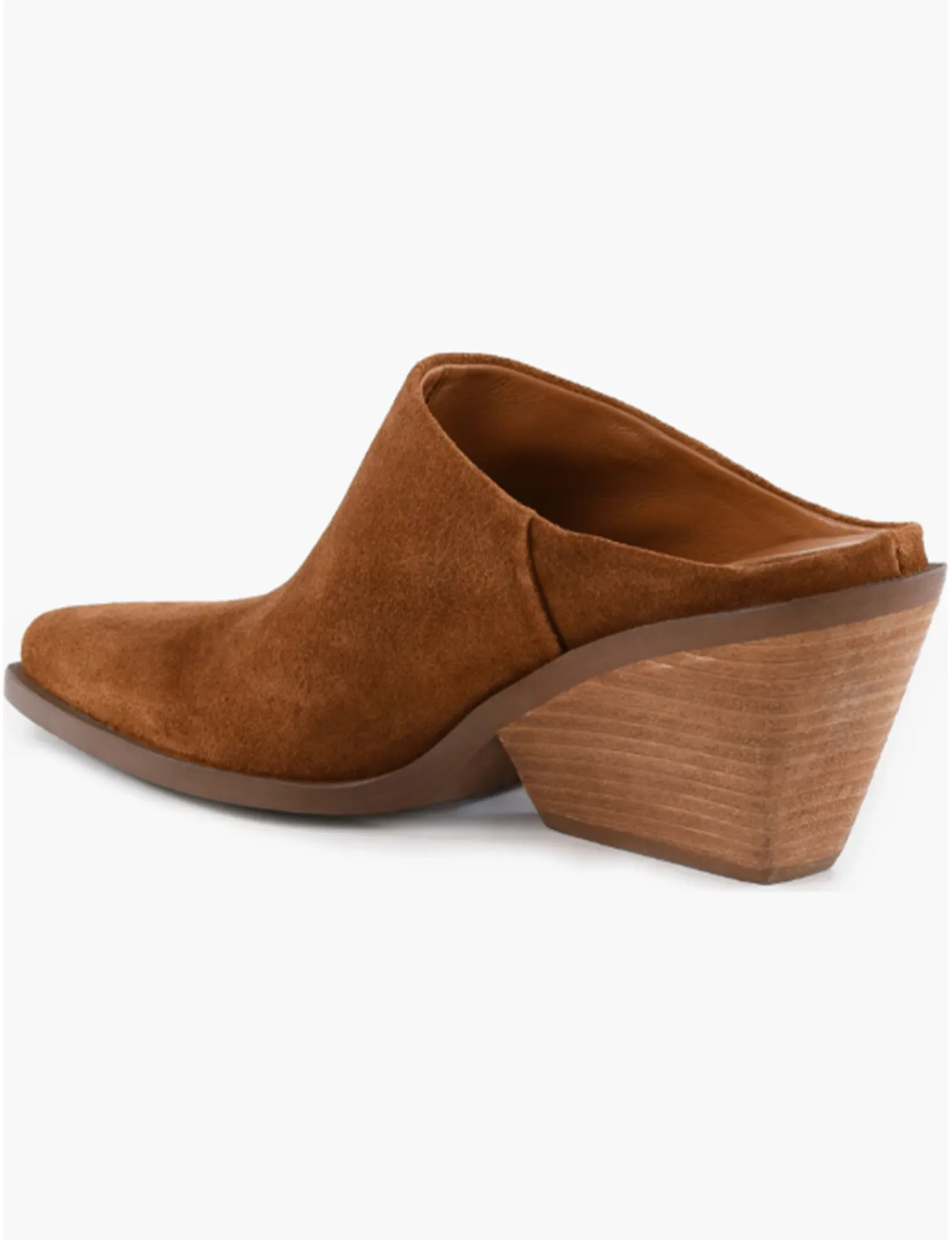 Morning Joe Mule Boot, Brown Suede casual step