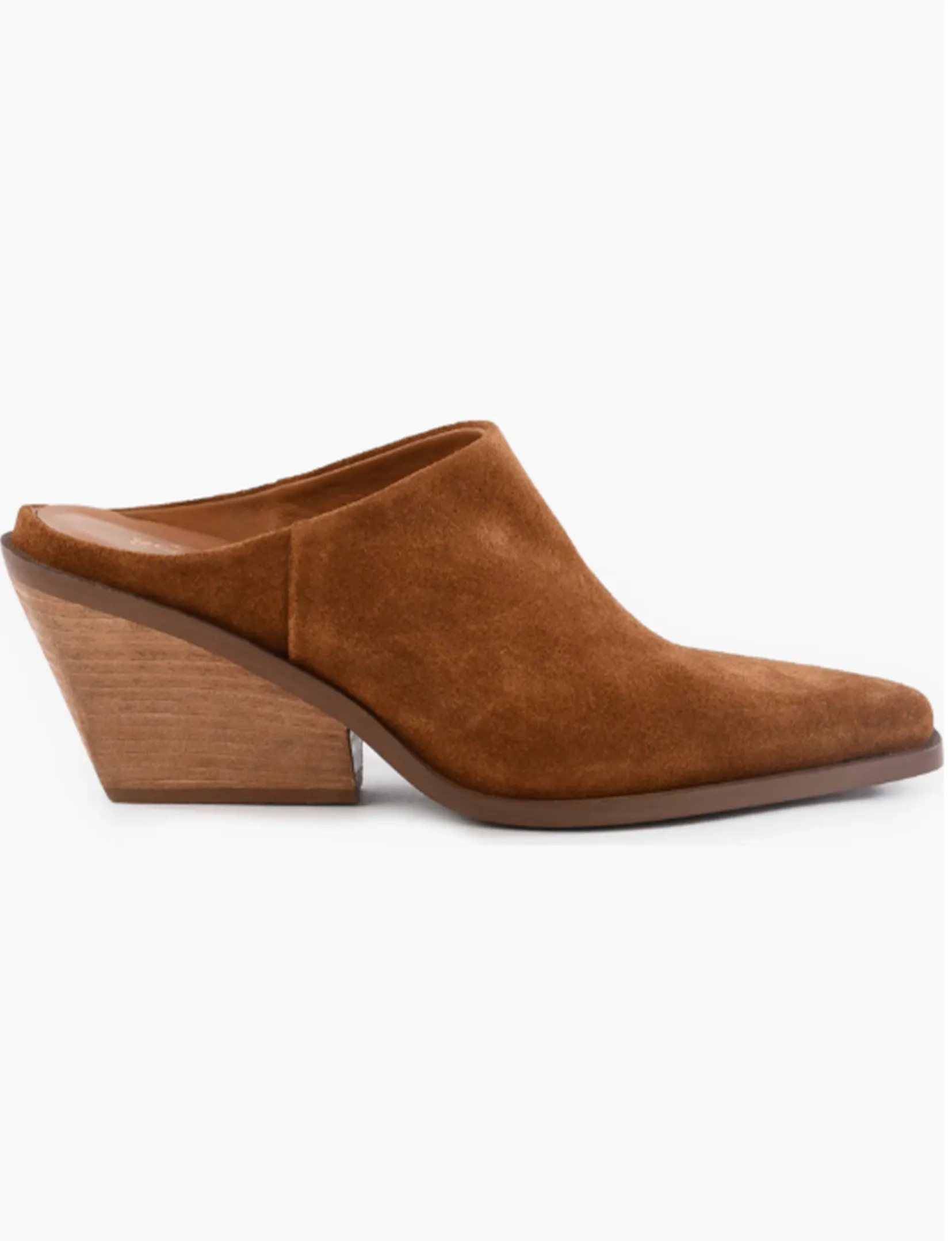 Morning Joe Mule Boot, Brown Suede casual step