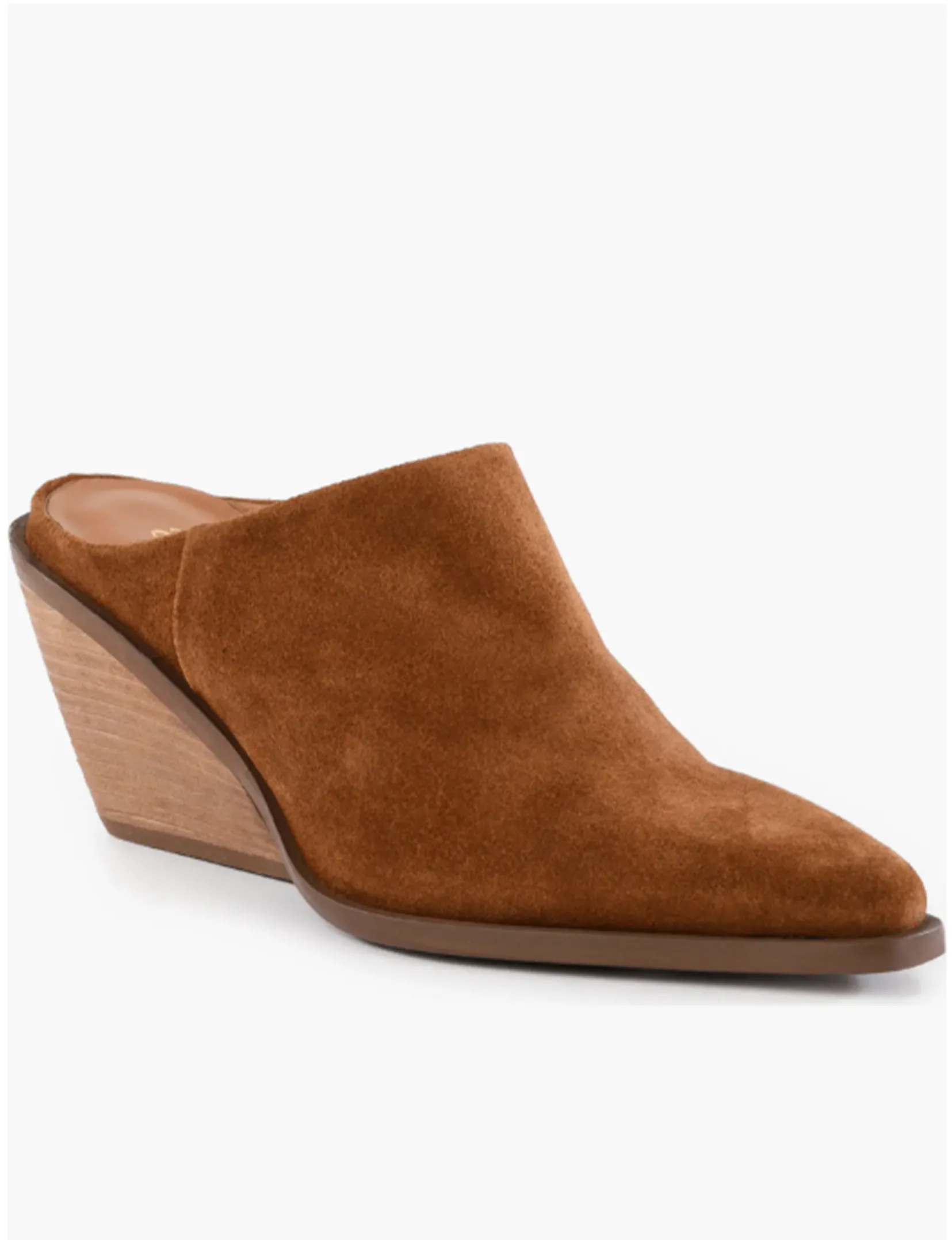 Morning Joe Mule Boot, Brown Suede casual step