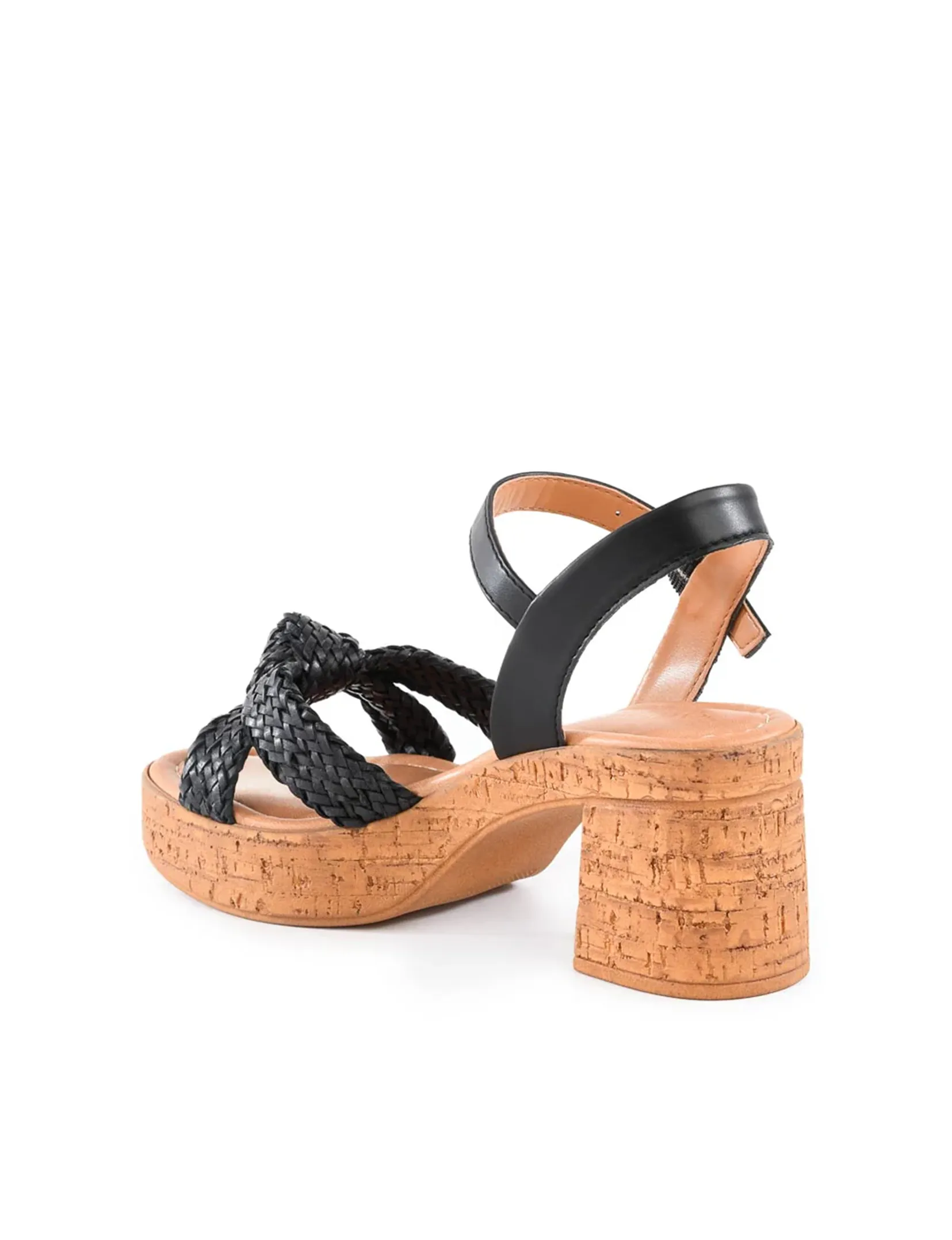 Musical Leather Sandal, Black speed grace