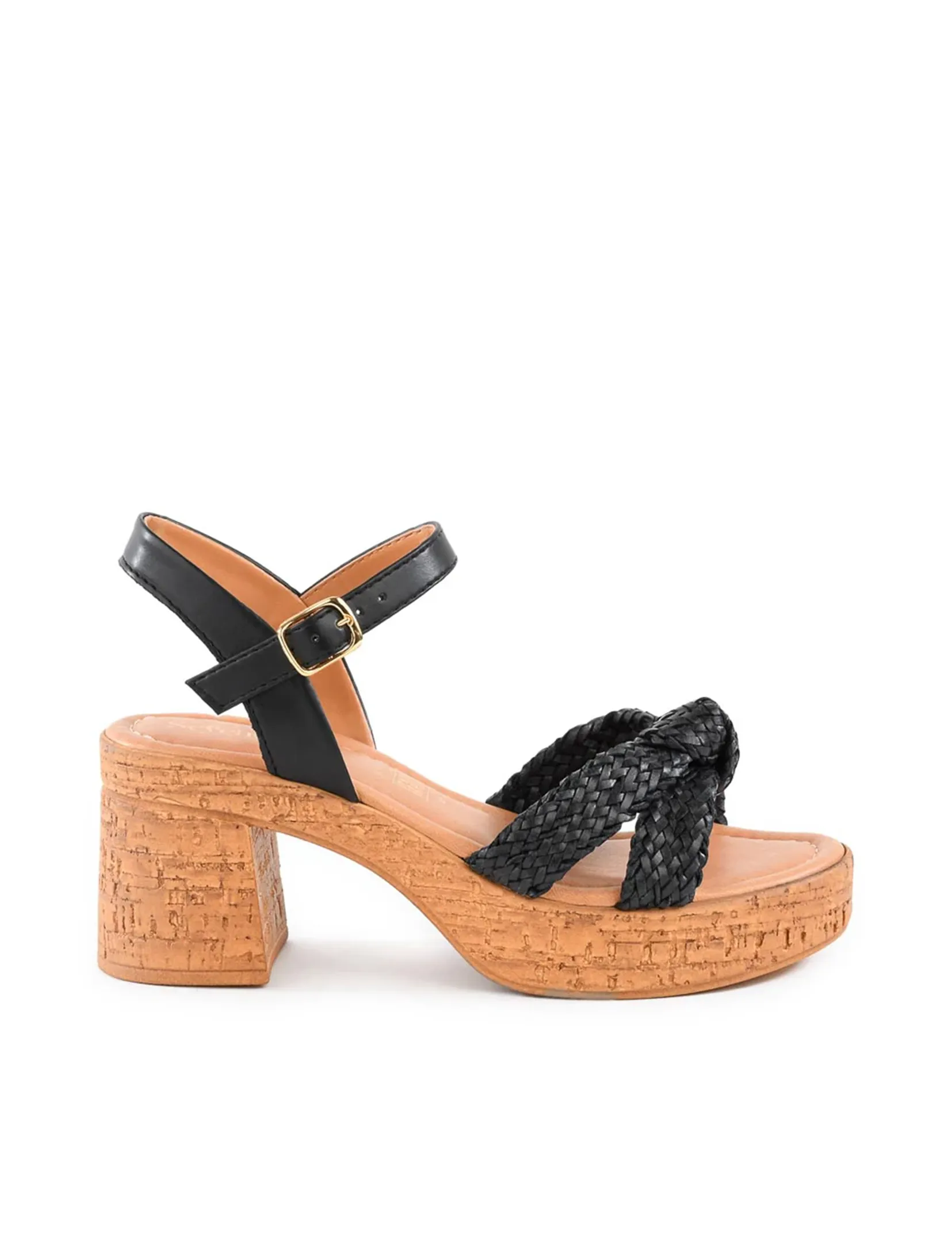 Musical Leather Sandal, Black speed grace
