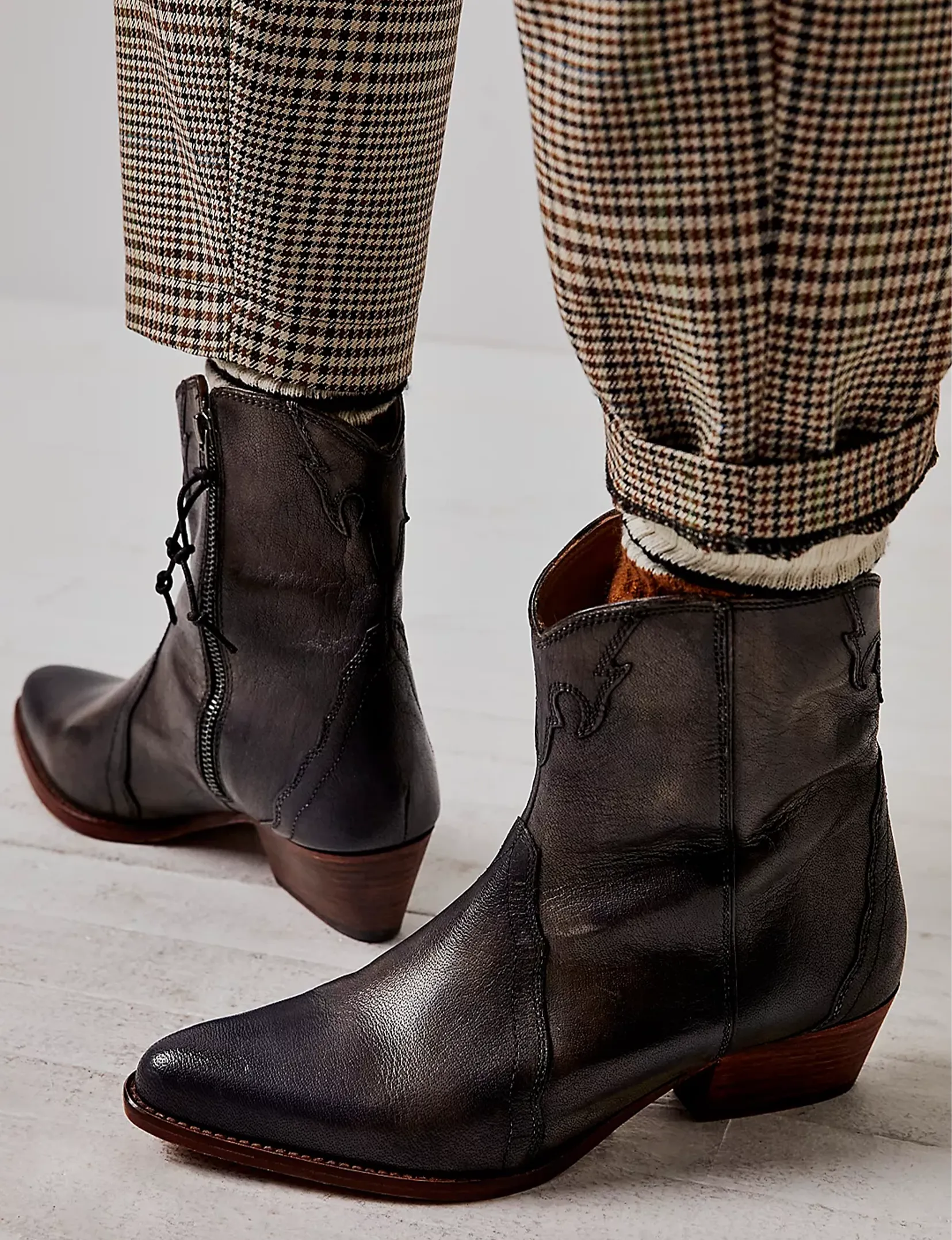 New Frontier Western Boot, Carbon minimal tough