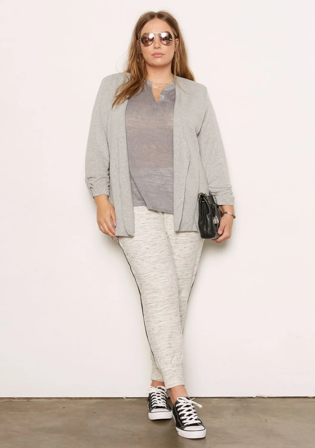 Olga French Terry Plus Blazer bold style