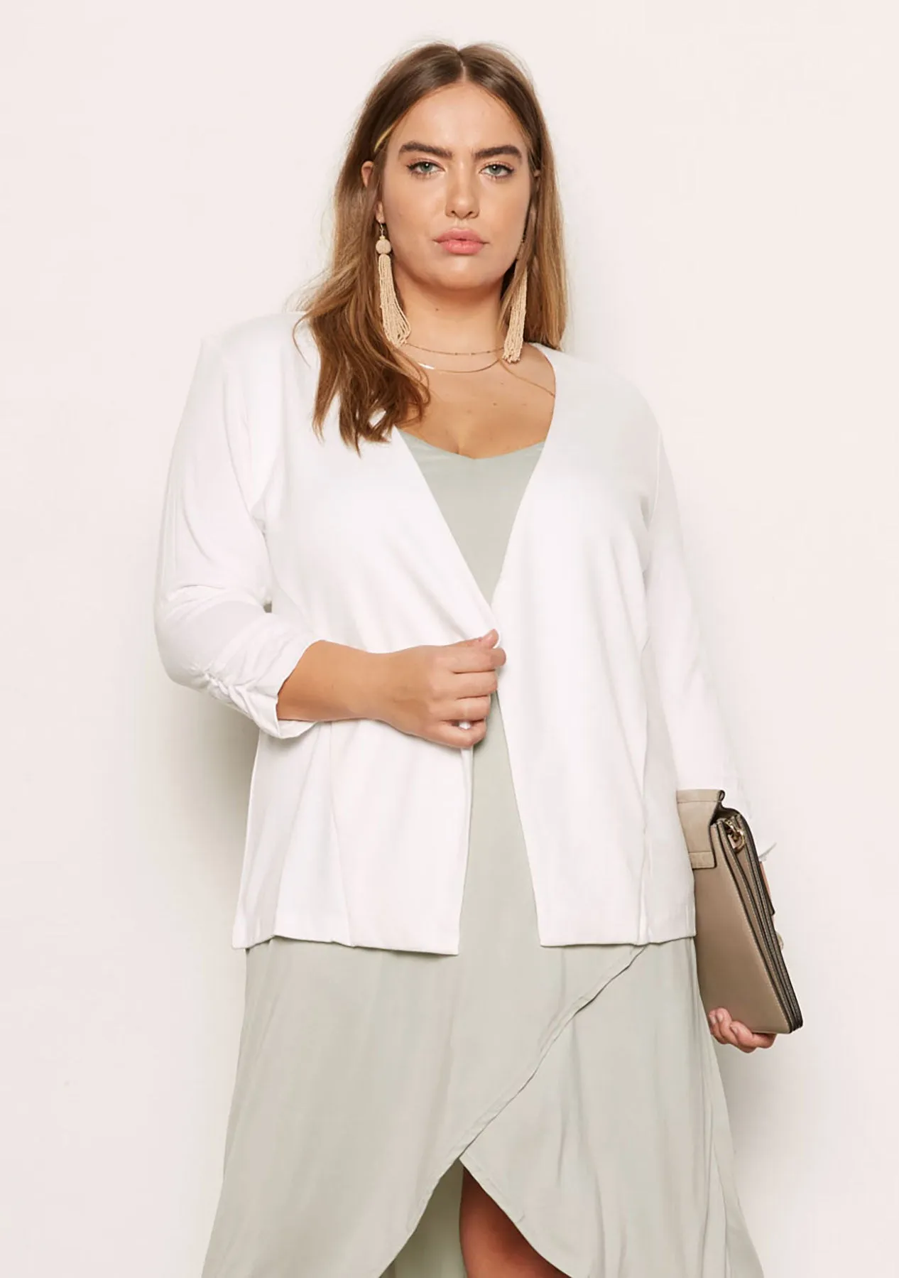 Olga French Terry Plus Blazer bold style